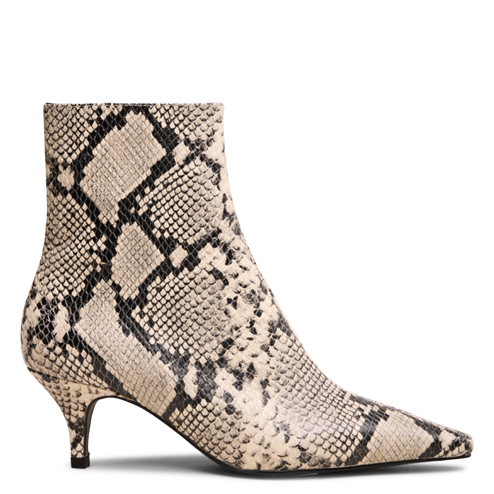 Bianca leather ankle boots JONAK Black