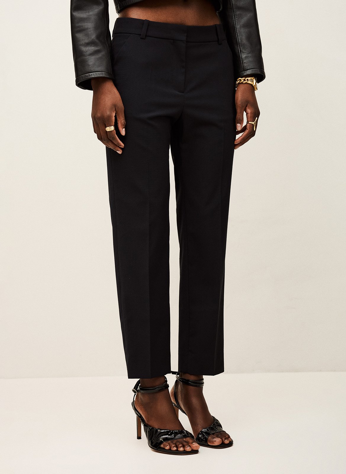 Broek skinny model BA&SH Blauw