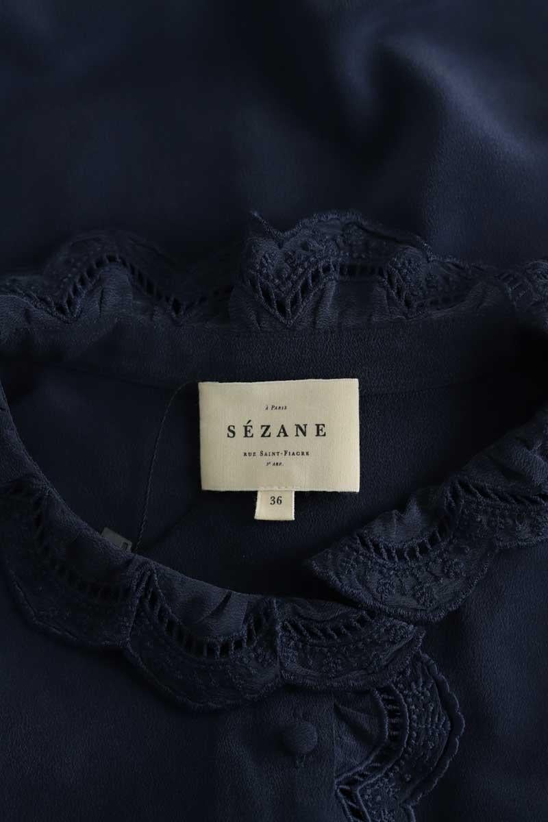 Blouse SEZANE - Seconde main Blue