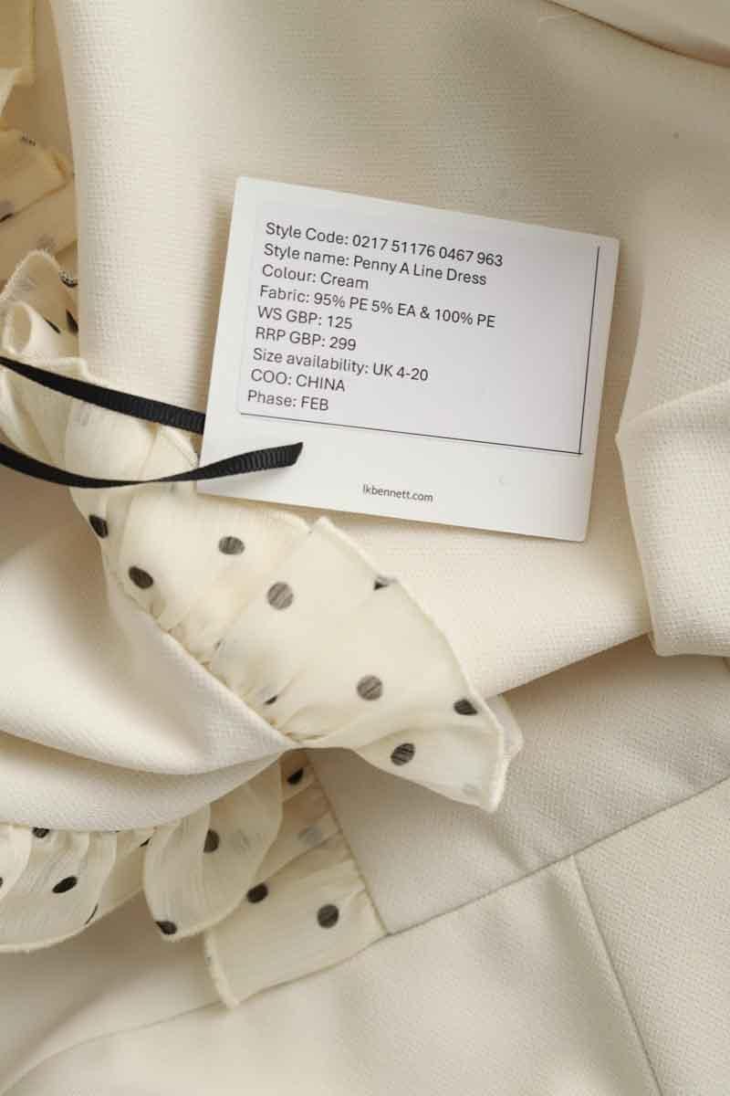 Dress LK BENNETT - Seconde Main Beige