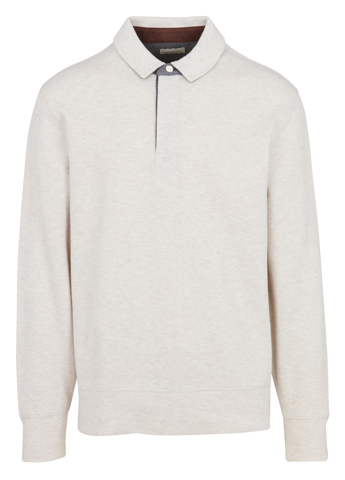 Rechte katoenen polo GANT Beige