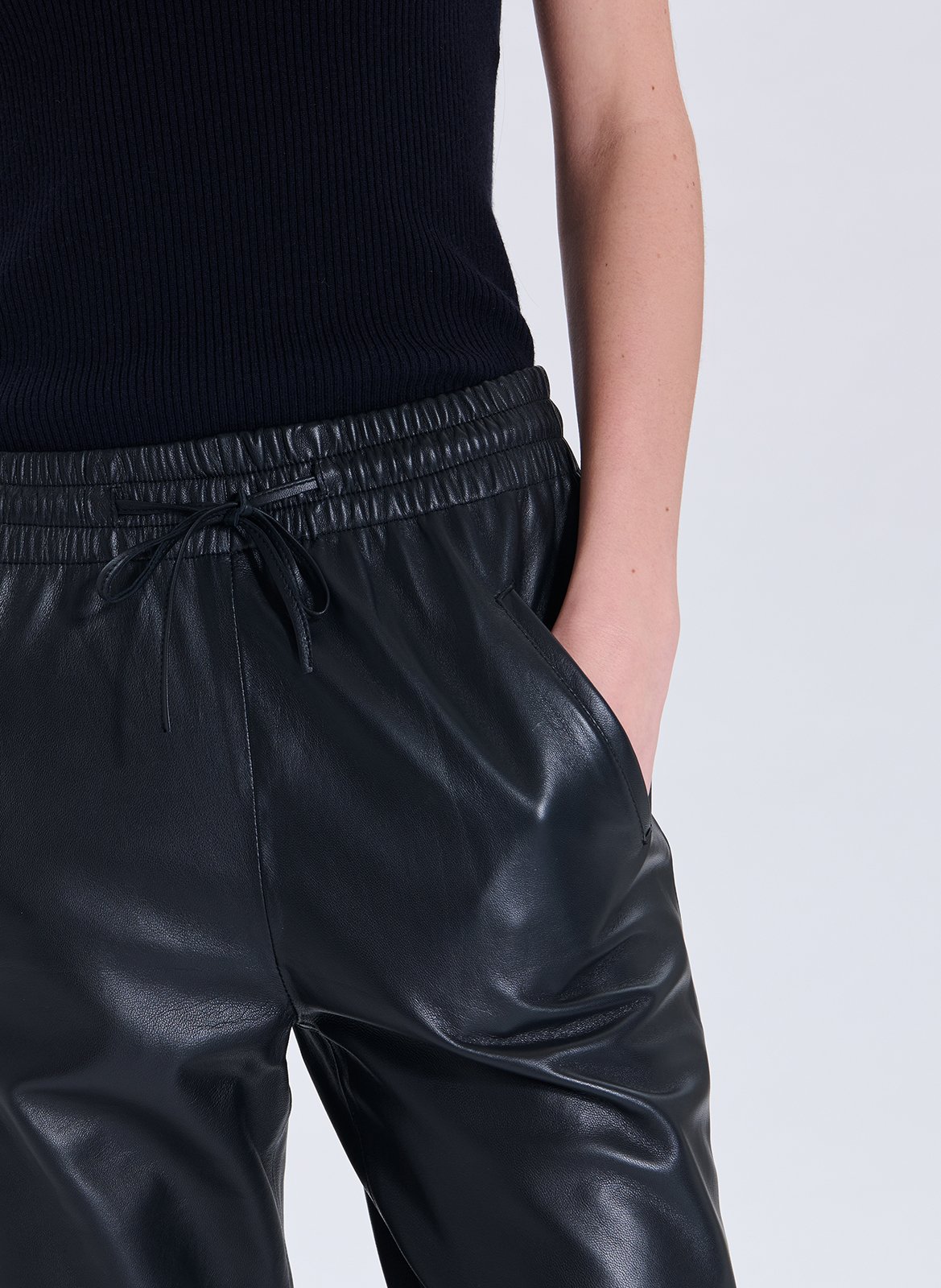 Short belted wool-mix coat ZAPA Khaki