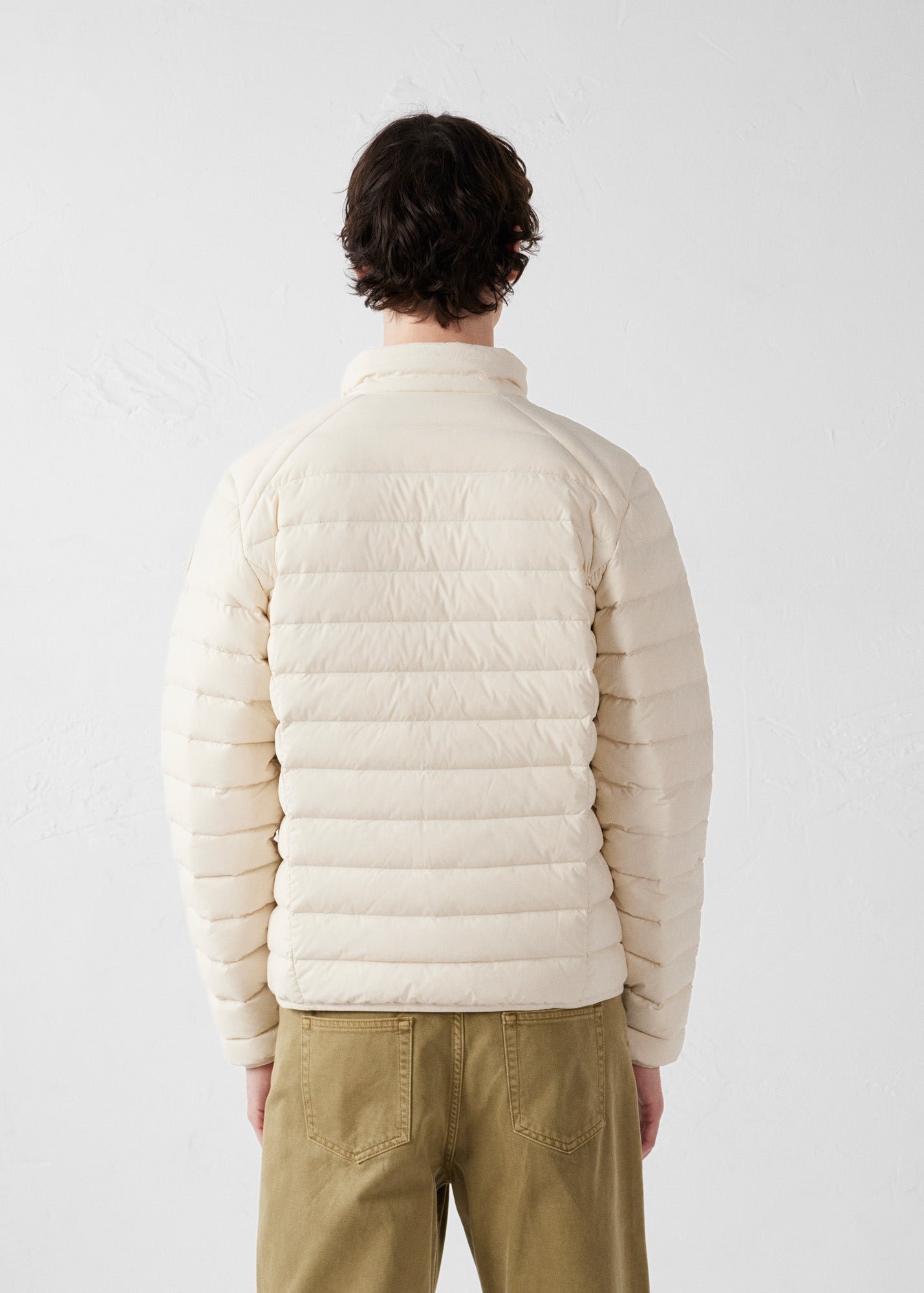 Stretch light down jacket Aragon JOTT White