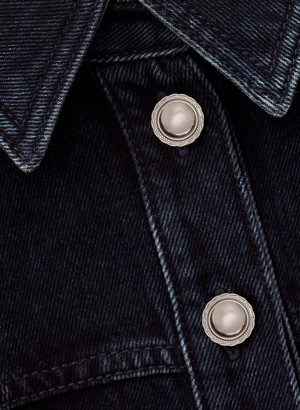 Korte hemdjurk van jeans BA&SH Blauw