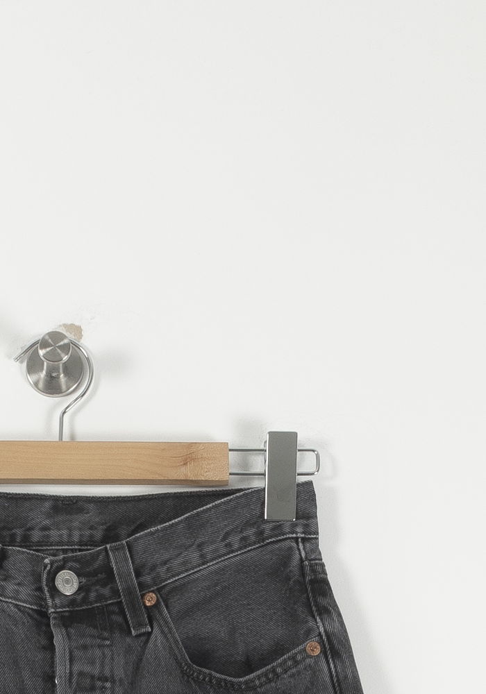 Cropped slim jeans with studs LEVI'S - Seconde main Black