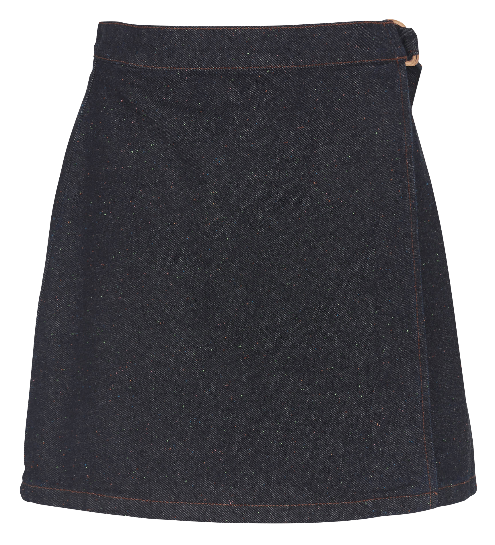 Denim wrap skirt LA PETITE ETOILE Blue