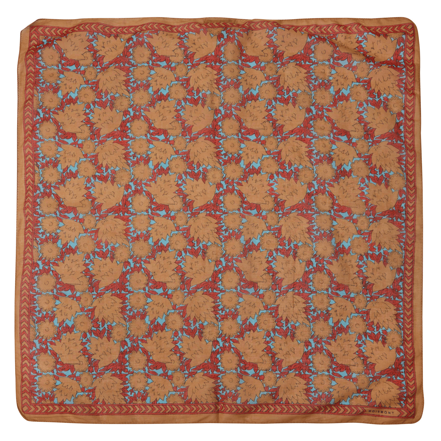 Foulard imprimé en coton MOISMONT