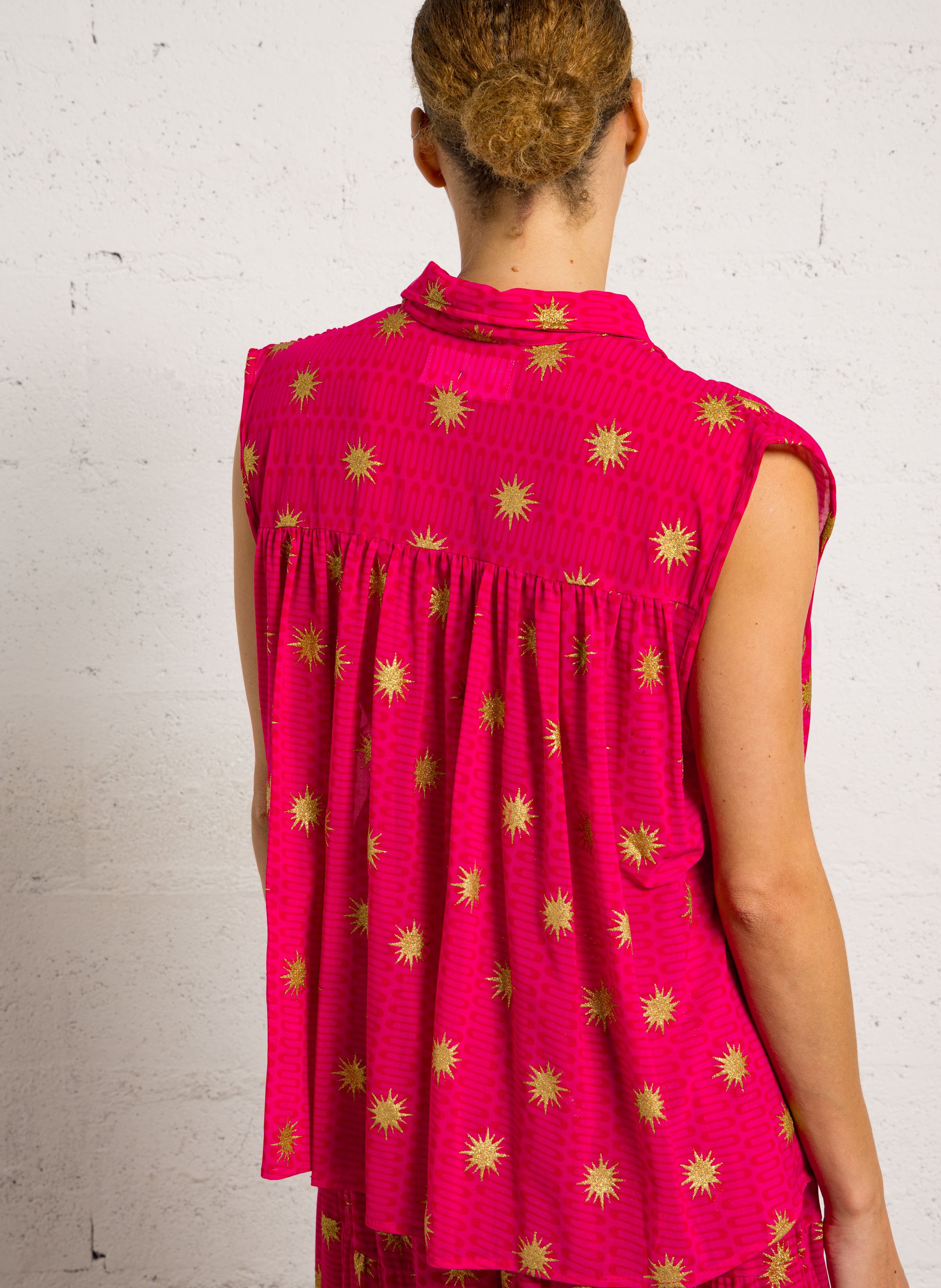 Chemise oversize col classique SUNDRESS Multicolore