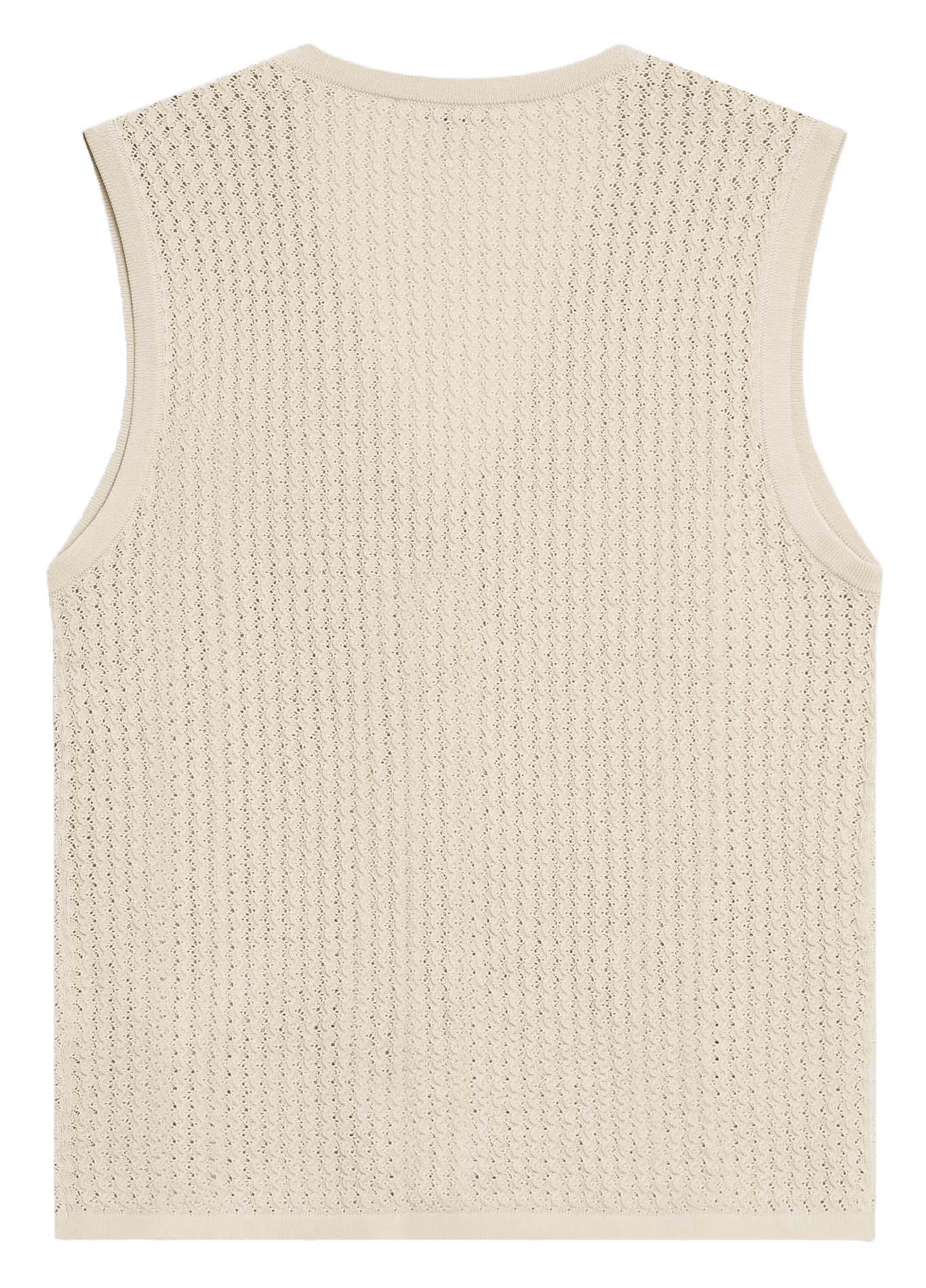 Gilet col V  GRACE ET MILA Beige