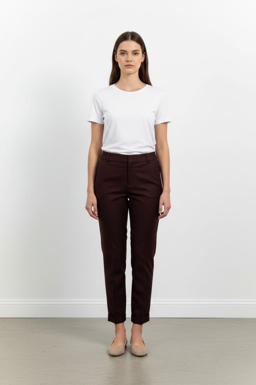 PANTS COMPTOIR DES COTONNIERS - Seconde main Red