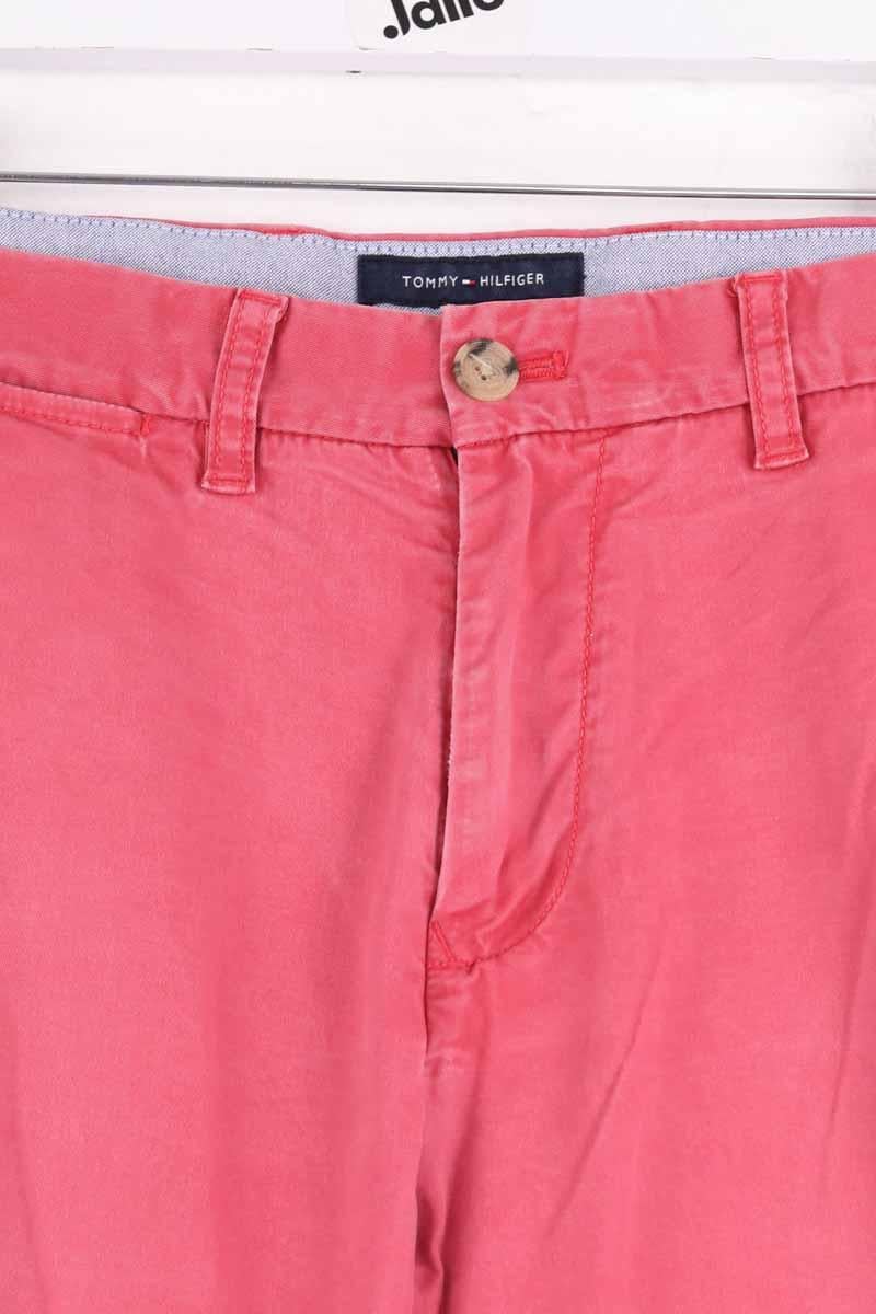 Pantalon droit TOMMY HILFIGER - SECONDE MAIN Rose