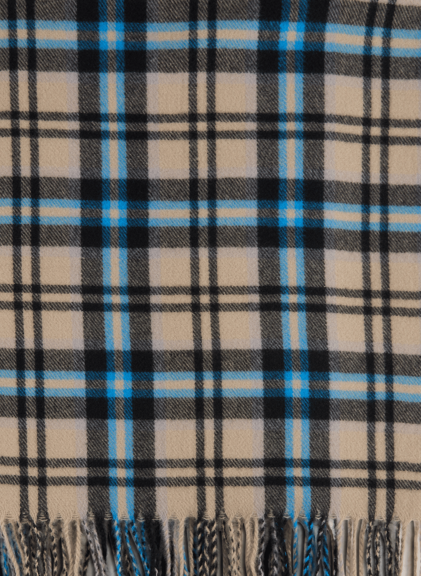 Checked scarf AU PRINTEMPS PARIS Multicolored