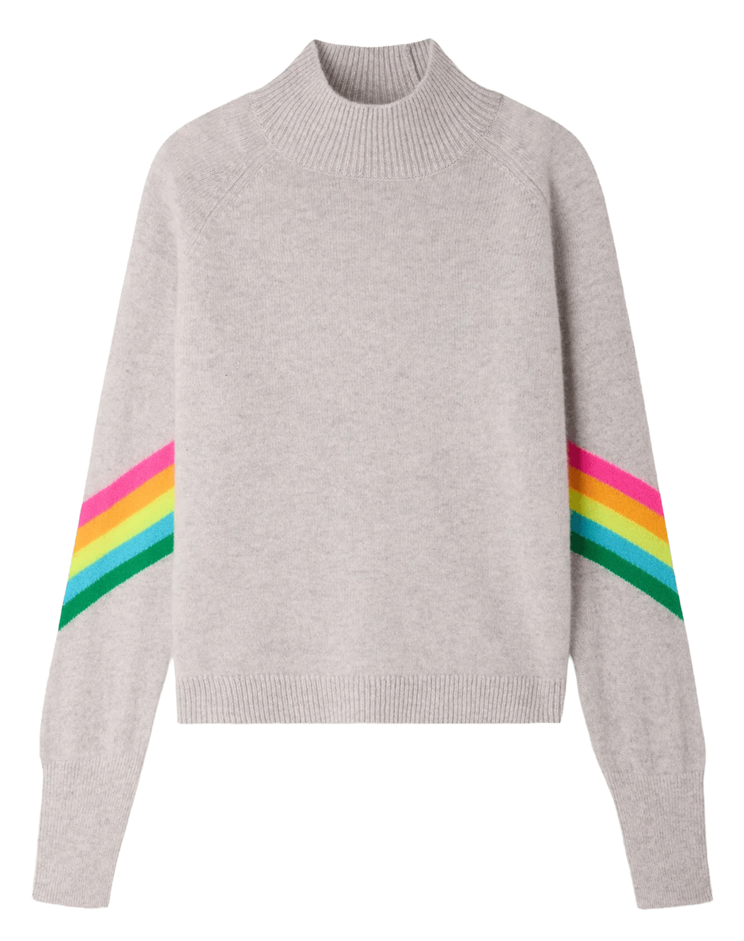Pull droit en cachemire FROM FUTURE Gris