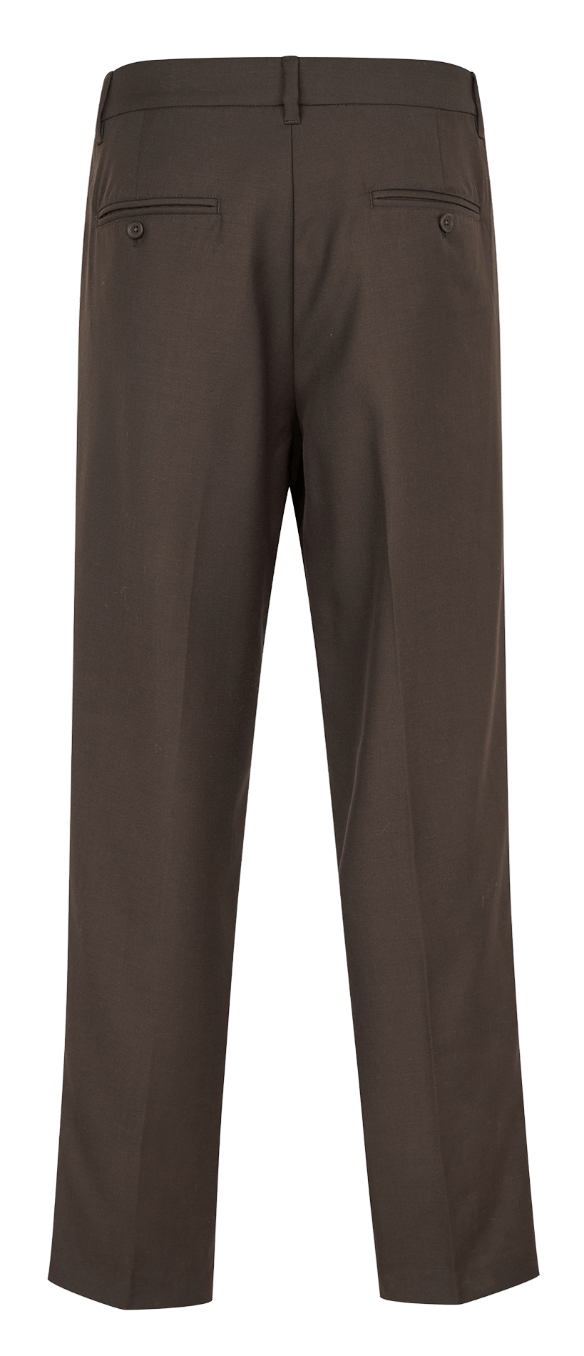Karottenhose aus Woll-Mix SAMSOE SAMSOE Braun