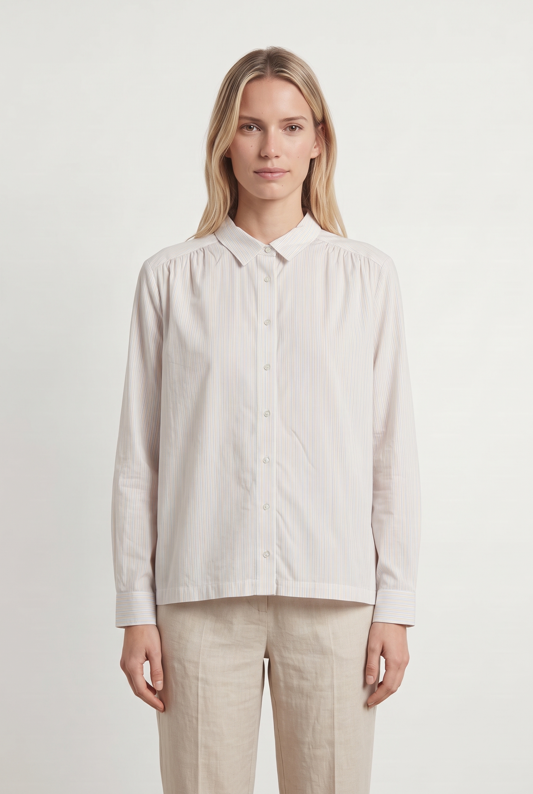 Shirt CHLOE STORA - SECONDE MAIN Beige