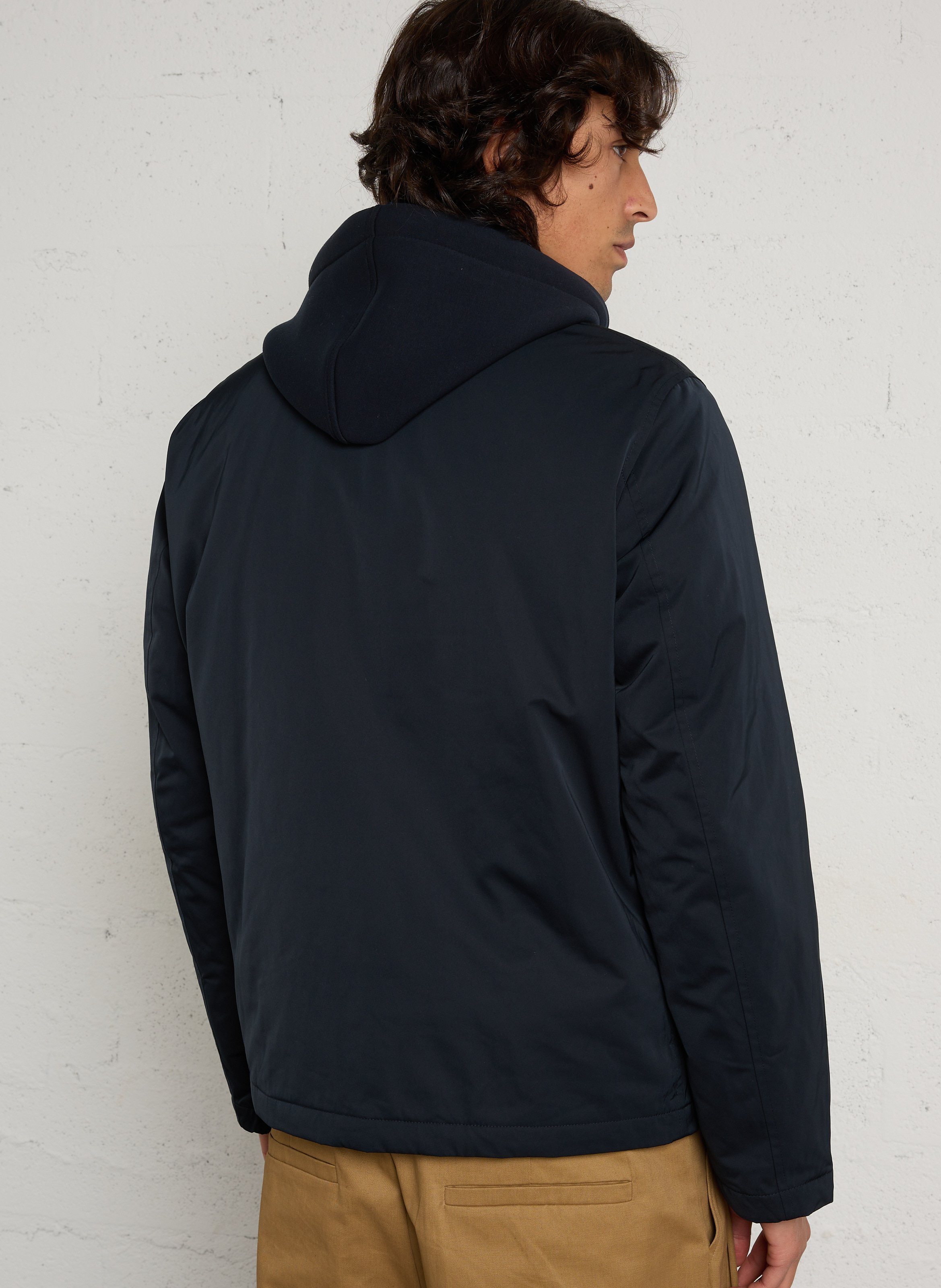 Gerade geschnittener Blouson mit klassischem Kragen IKKS Blau