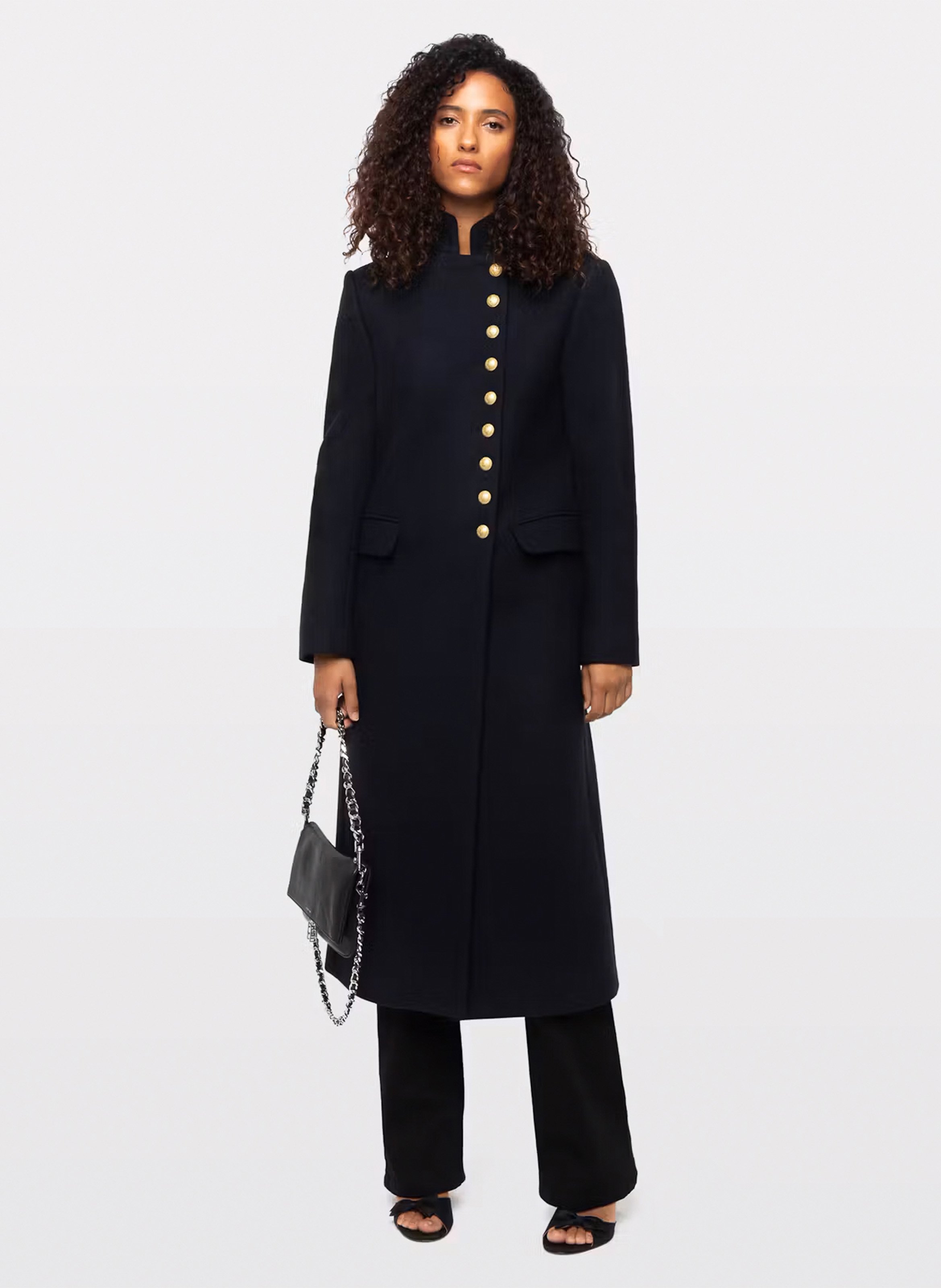Maneau col montant en laine mélangée ZADIG&VOLTAIRE Bleu