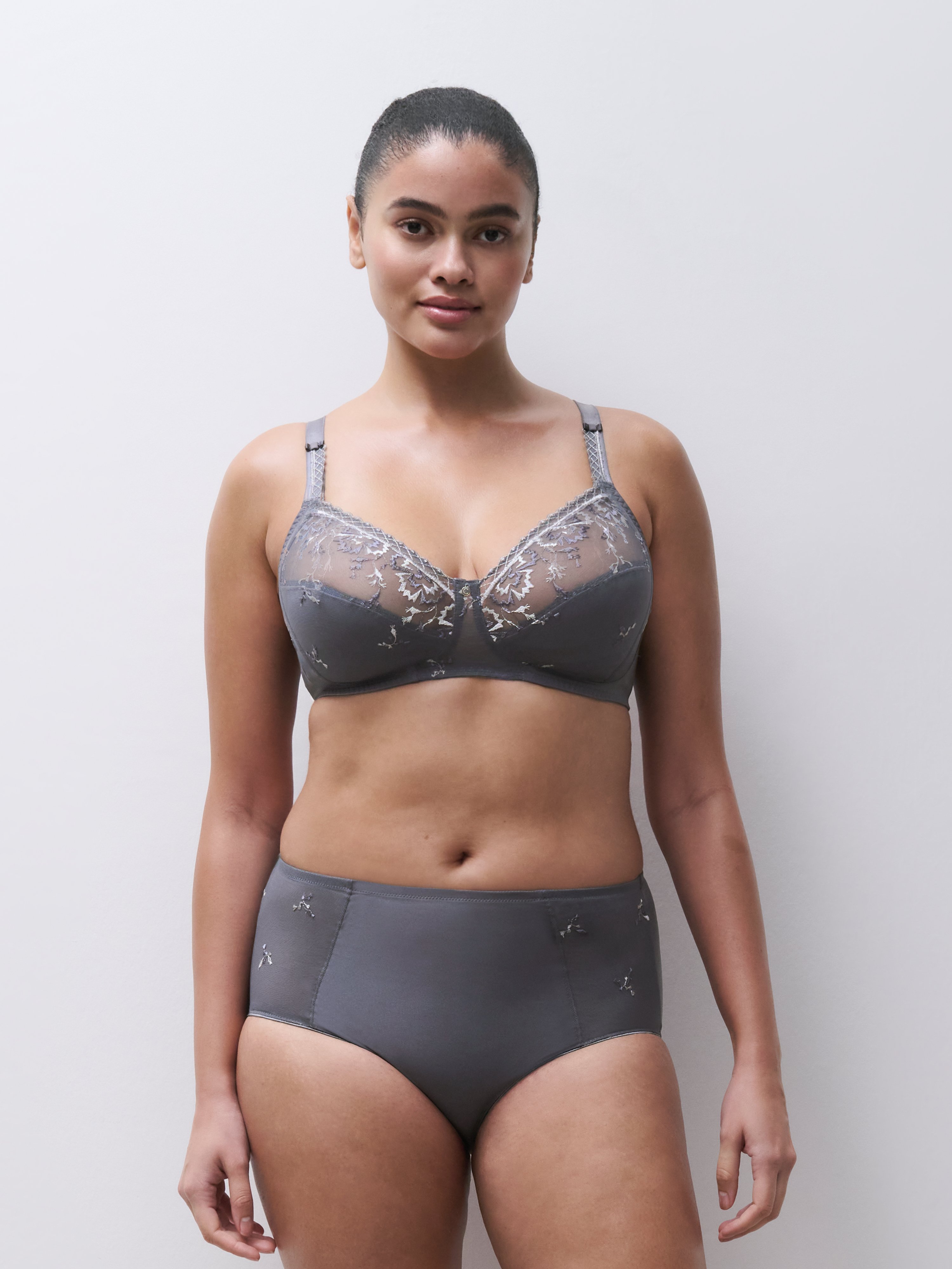 Non-wired support bra CHANTELLE Grey