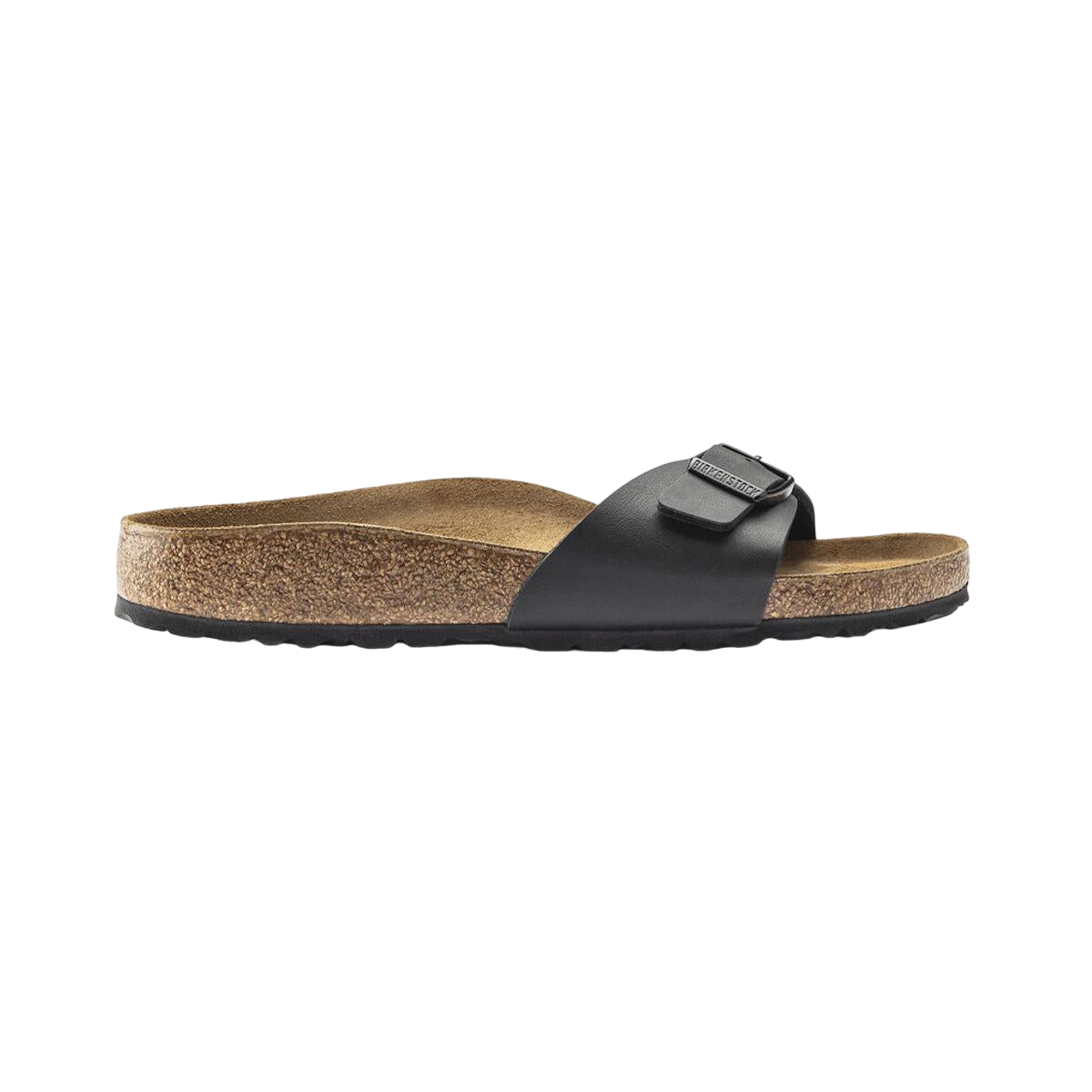 Faux leather sandals BIRKENSTOCK Black
