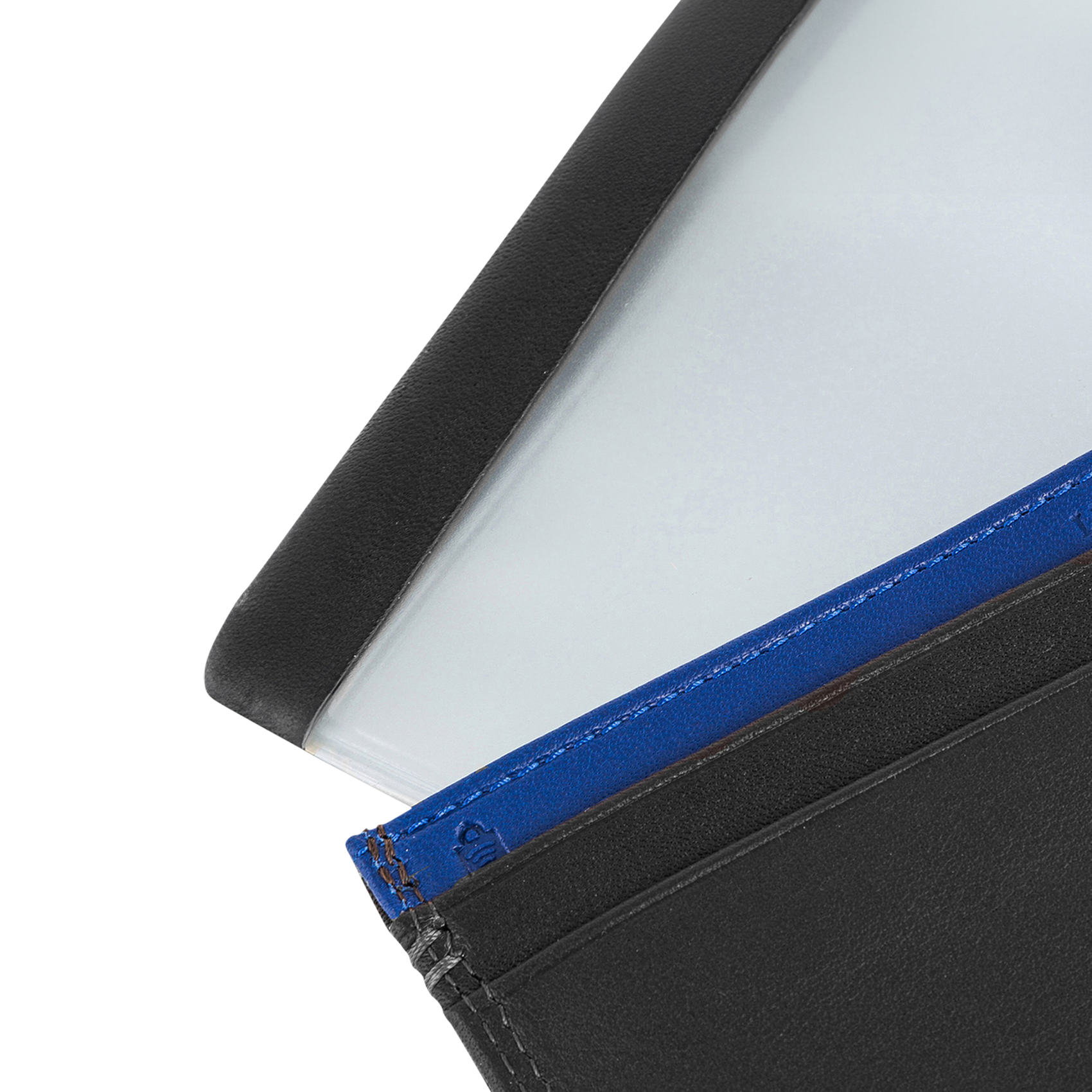 Leren aktetas LE TANNEUR Zwart