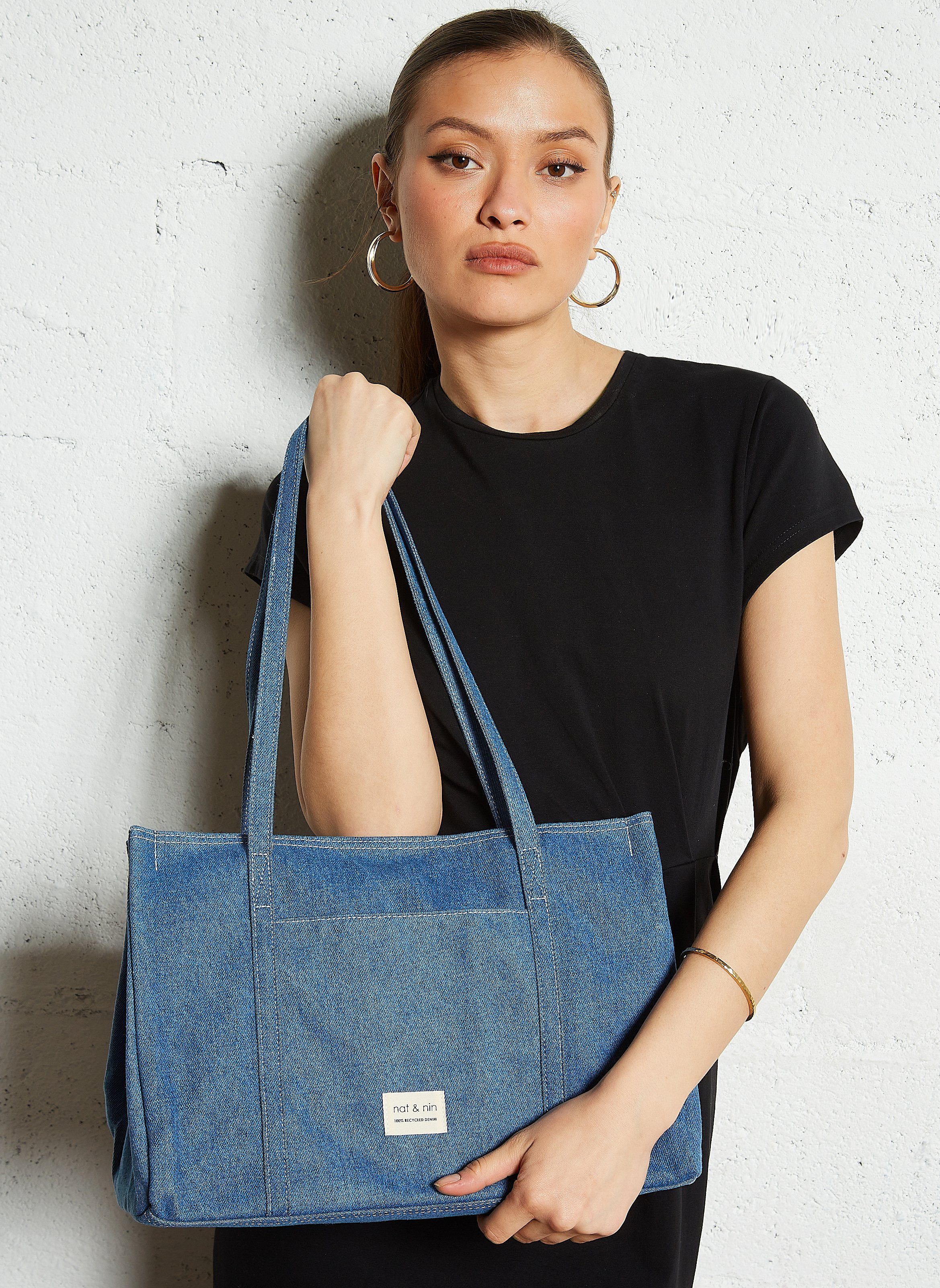 Cabas en dnim NAT & NIN Bleu