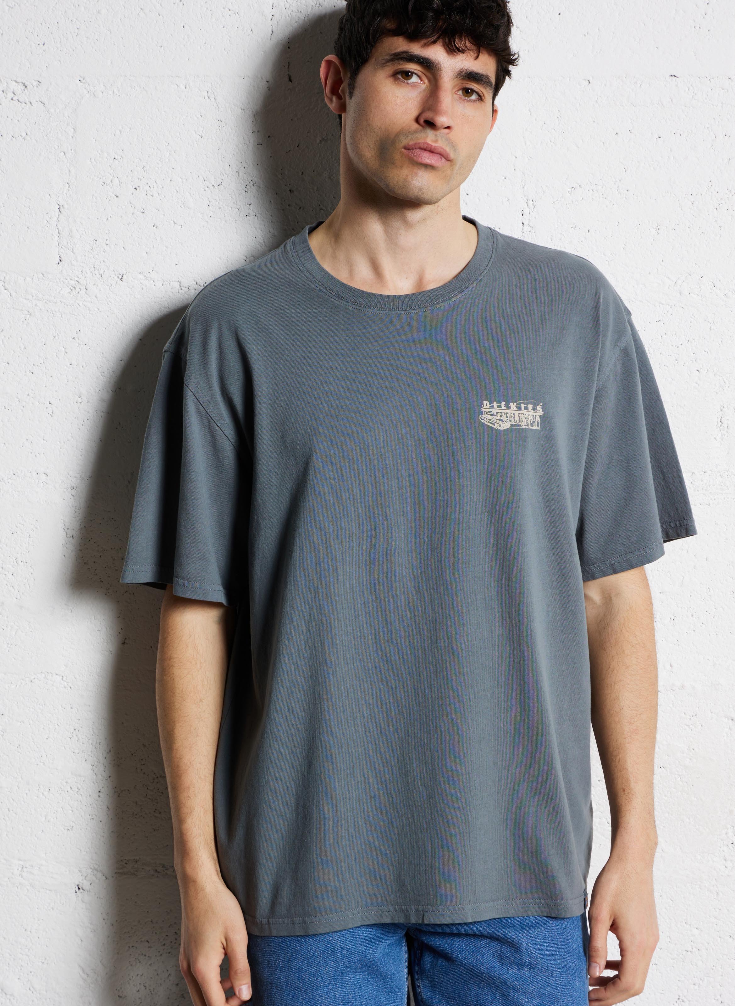 Camiliday round-neck sleeveless cotton top DICKIES Blue