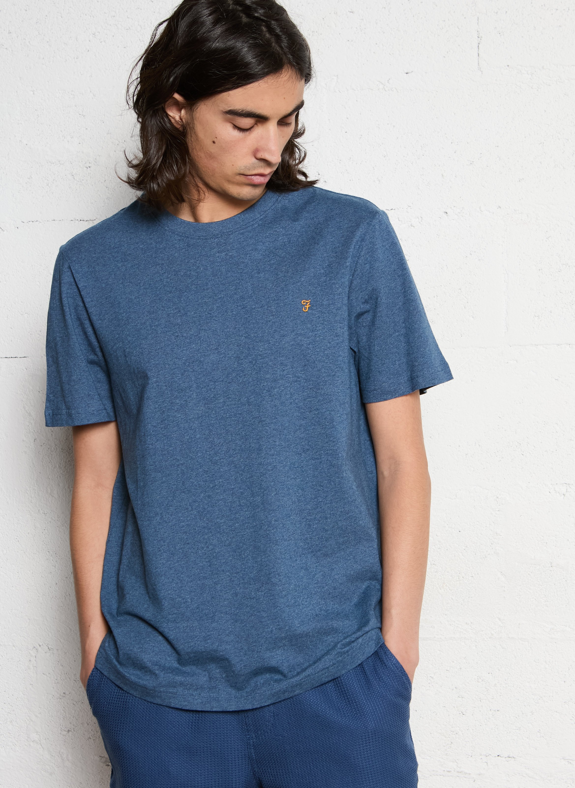 Organic cotton round-neck T-shirt FARAH
