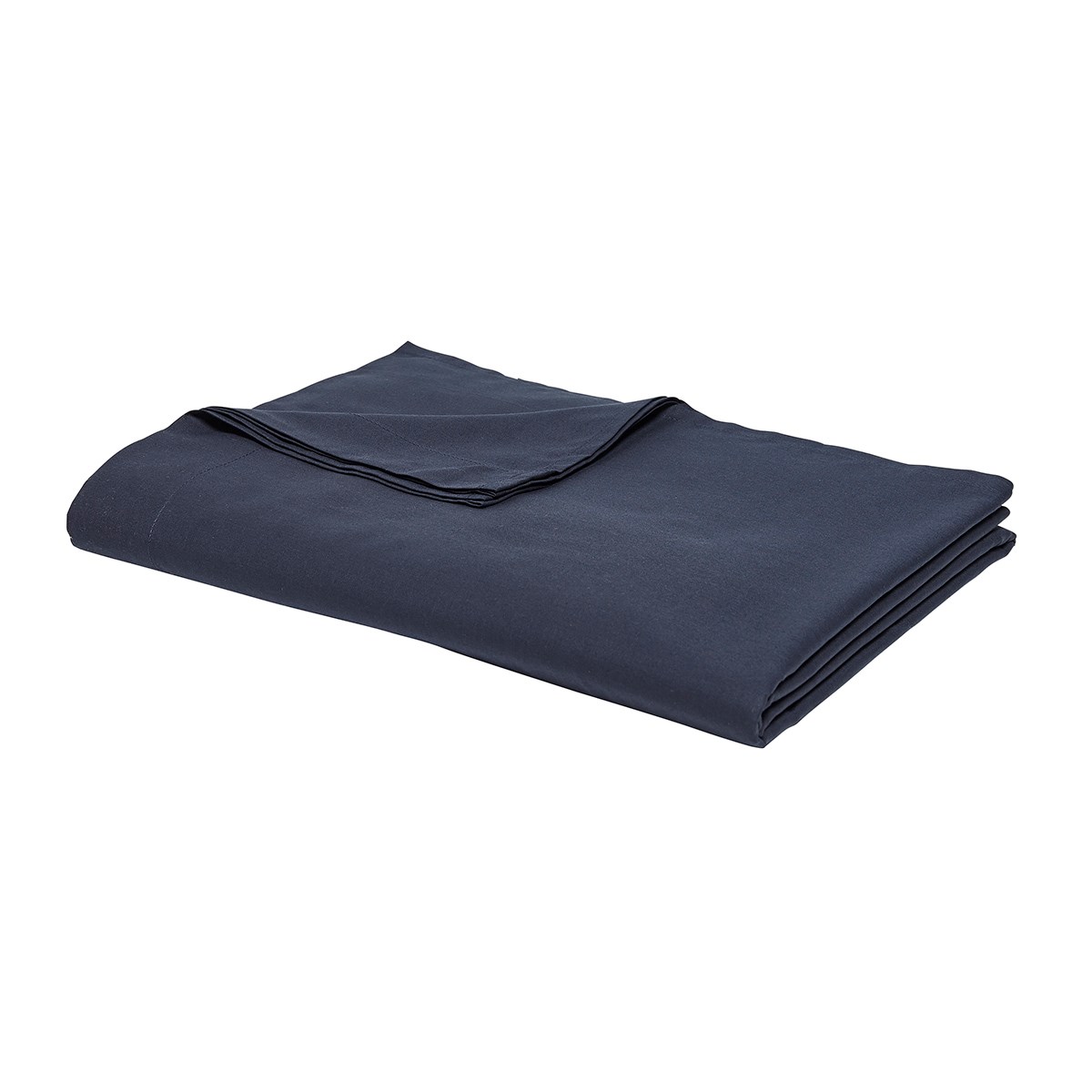 Flat sheet for bed in plain cotton TODAY LINGE DE MAISON Blue