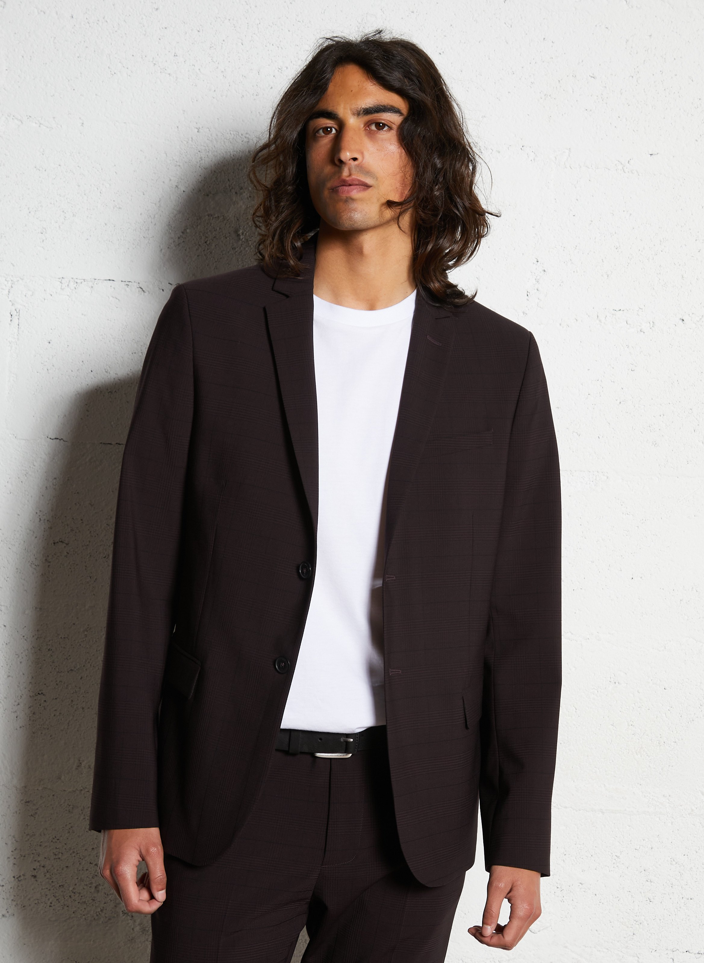 Karierter Blazer IKKS Violett