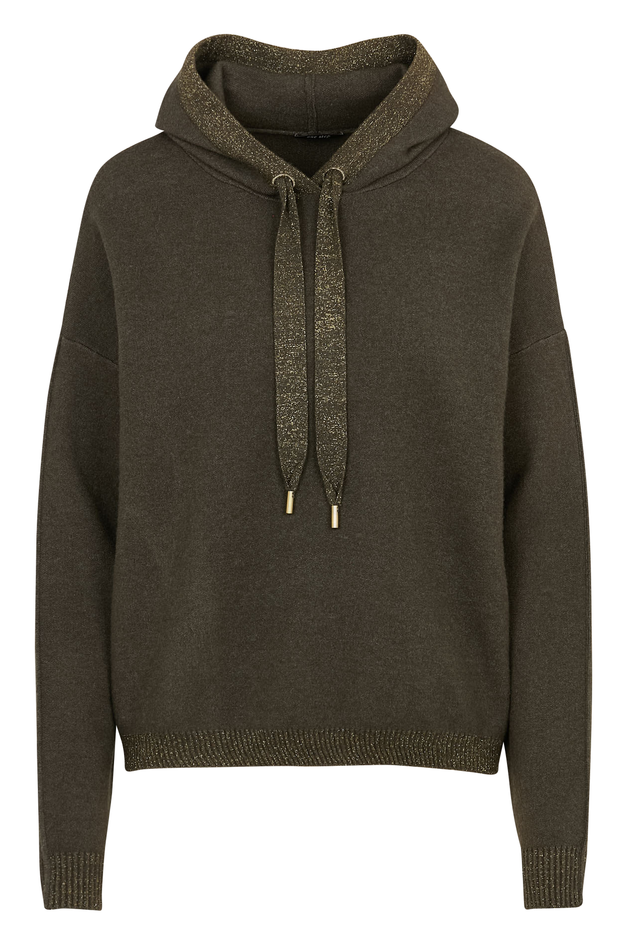 Pull col rond ONE STEP Vert