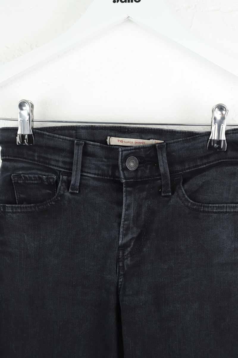 Slim fit 710 cotton jeans LEVI'S - Seconde main Black