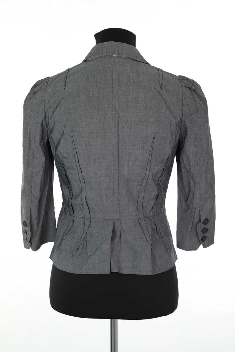Cotton blazer Grey