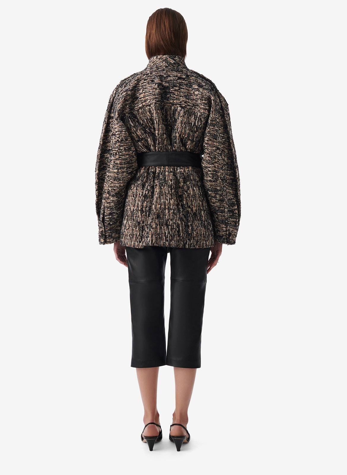 Veste oversize en tweed IRO Multicolore