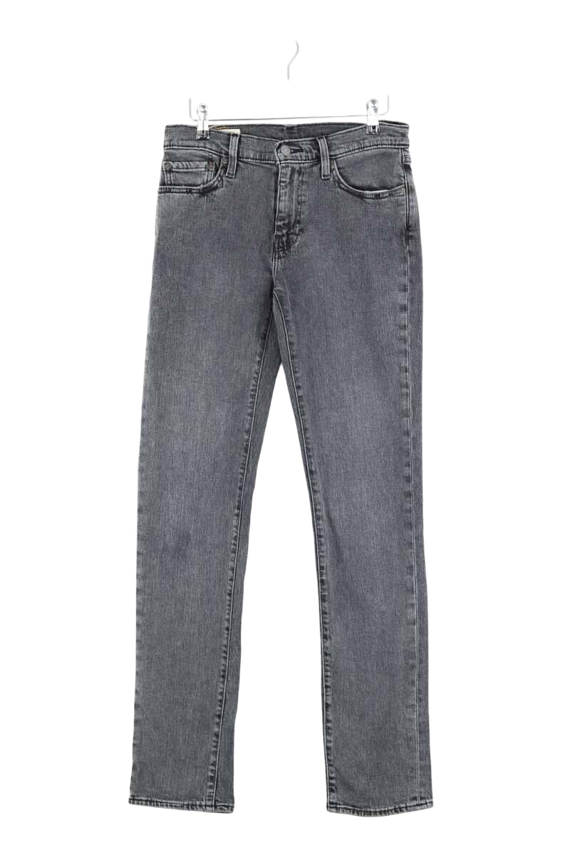 Cotton straight jeans LEVI'S - Seconde main Grey