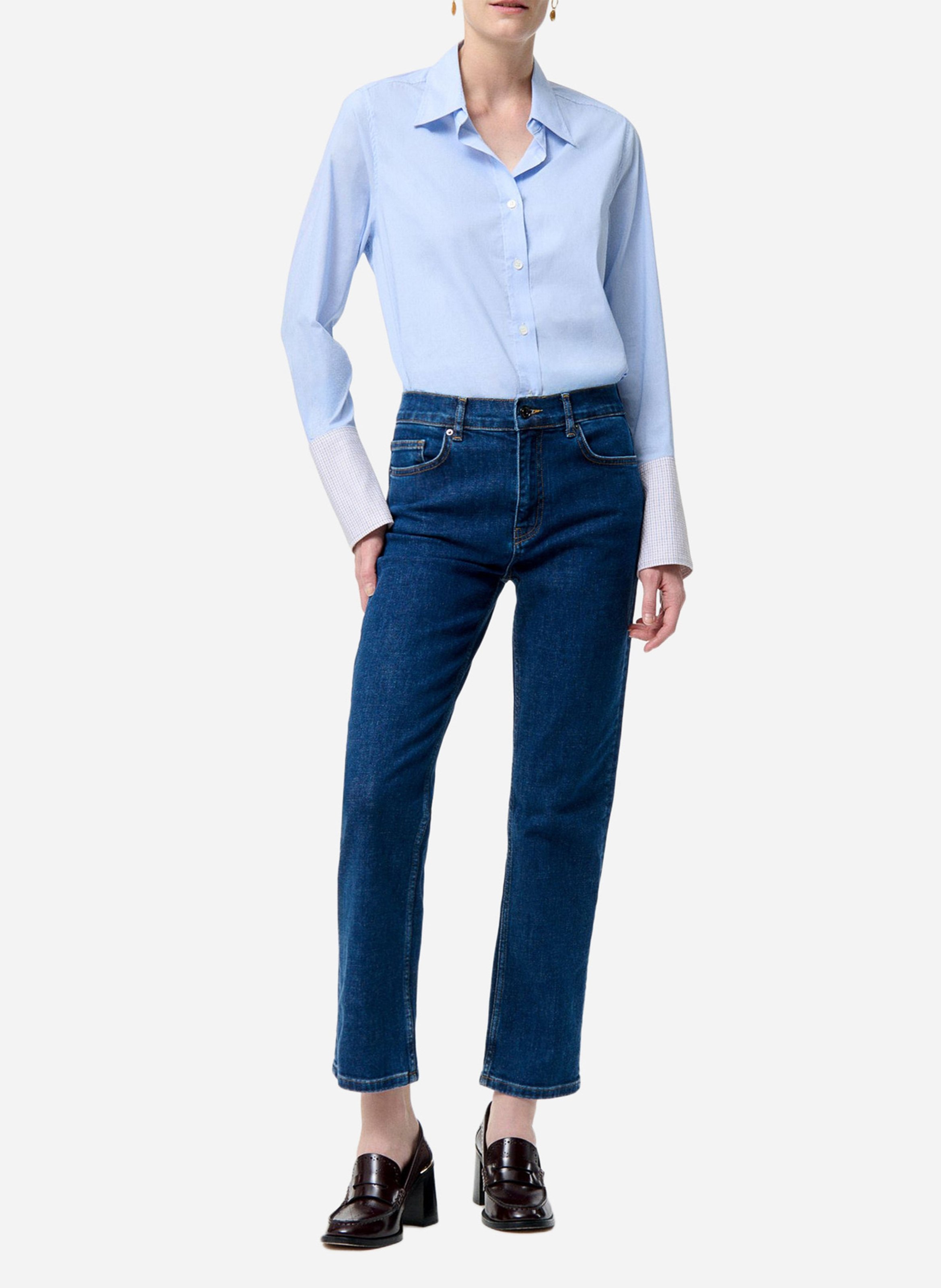 Rechte jeans VANESSA BRUNO Blauw