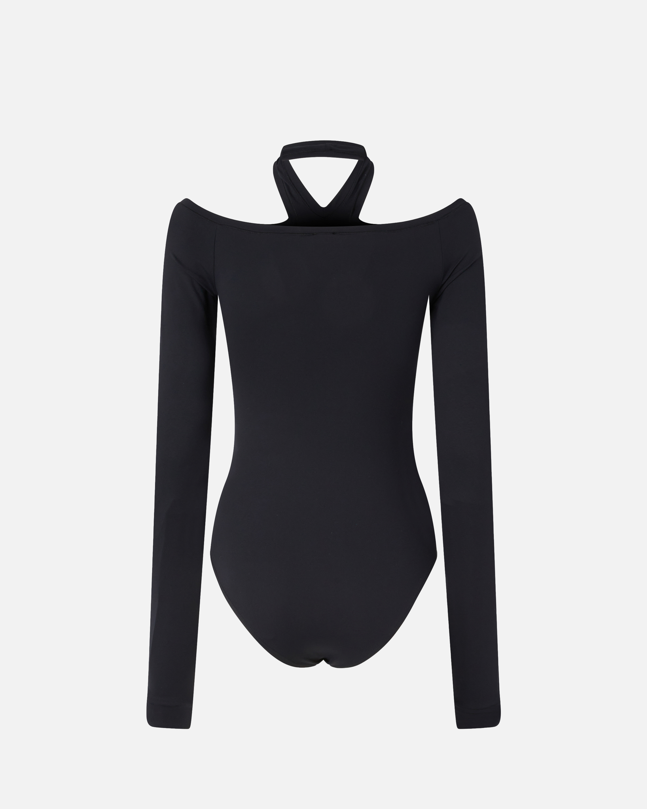 Long-sleeved body with bare shoulders PINKO Black