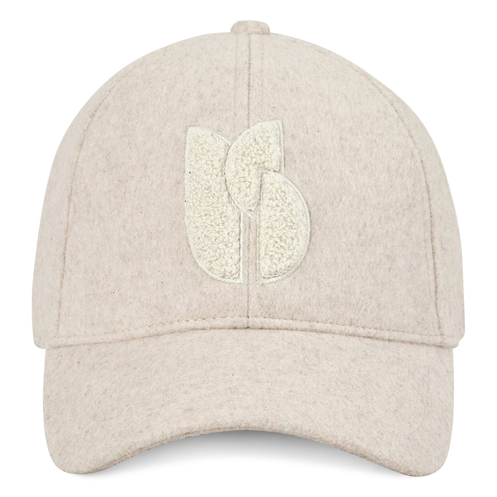 Casquette unie à logo sherpa BA&SH Beige
