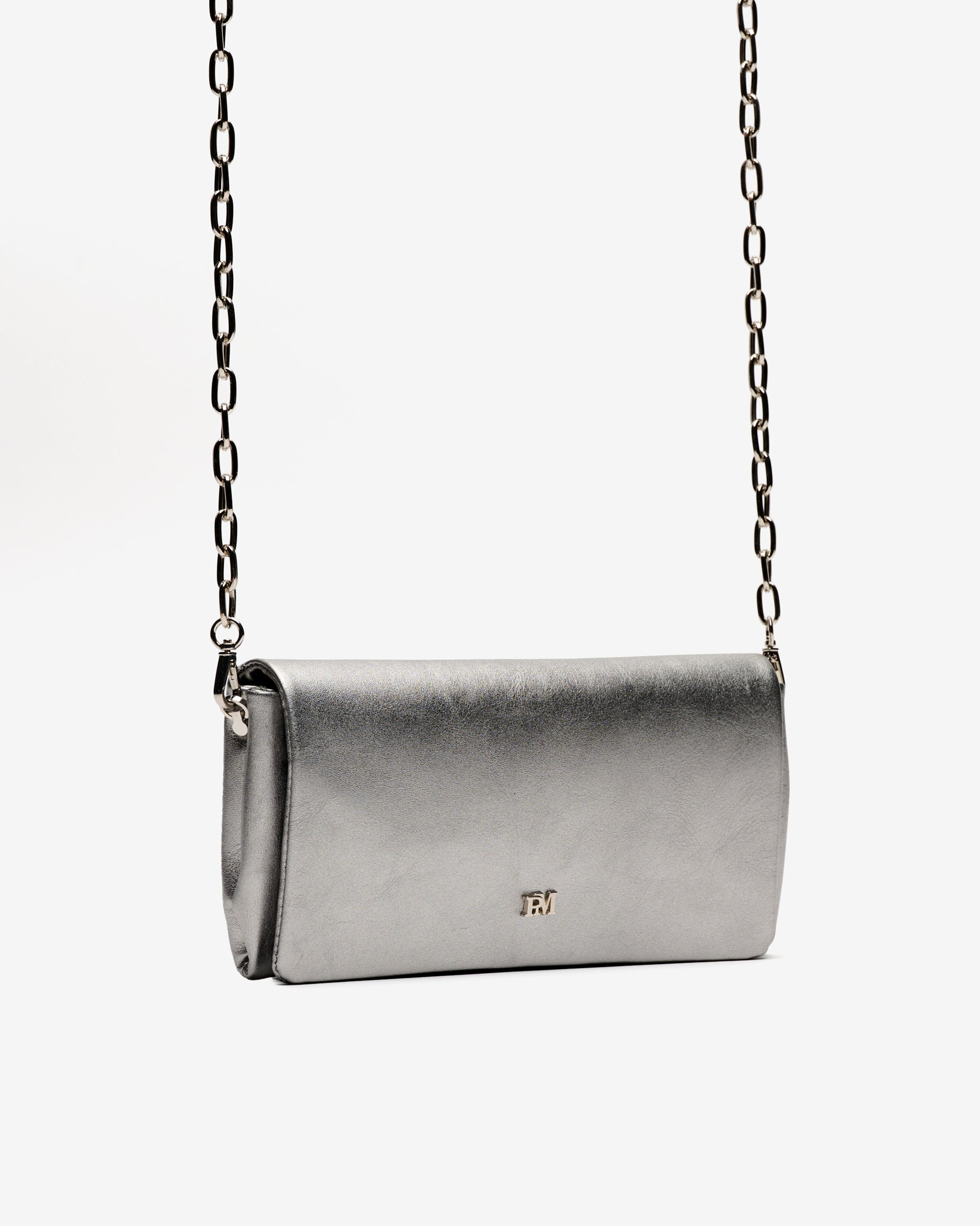 Yellow leather evening bag PEDRO MIRALLES Golden