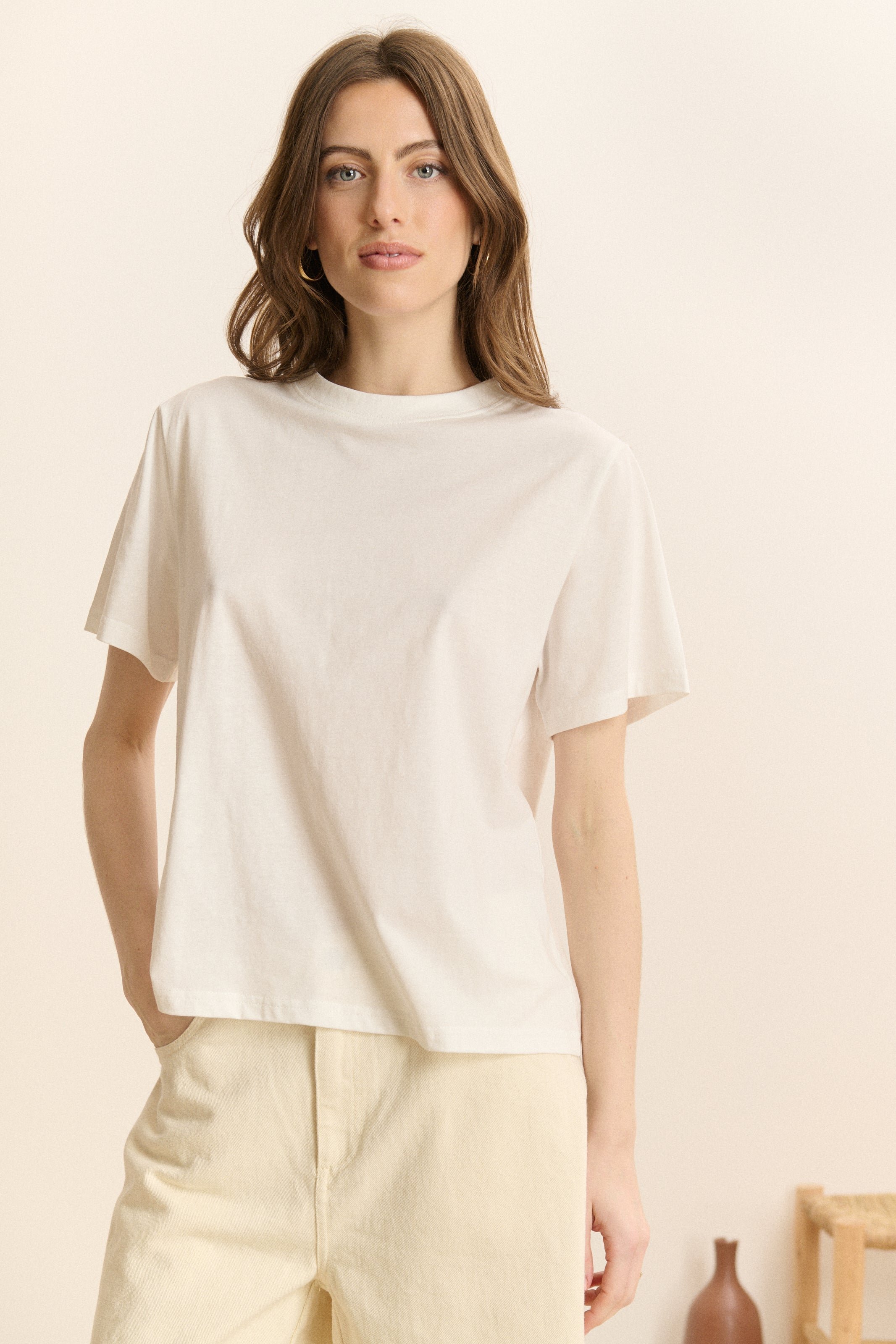 Short-sleeved T-shirt GARANCE PARIS White