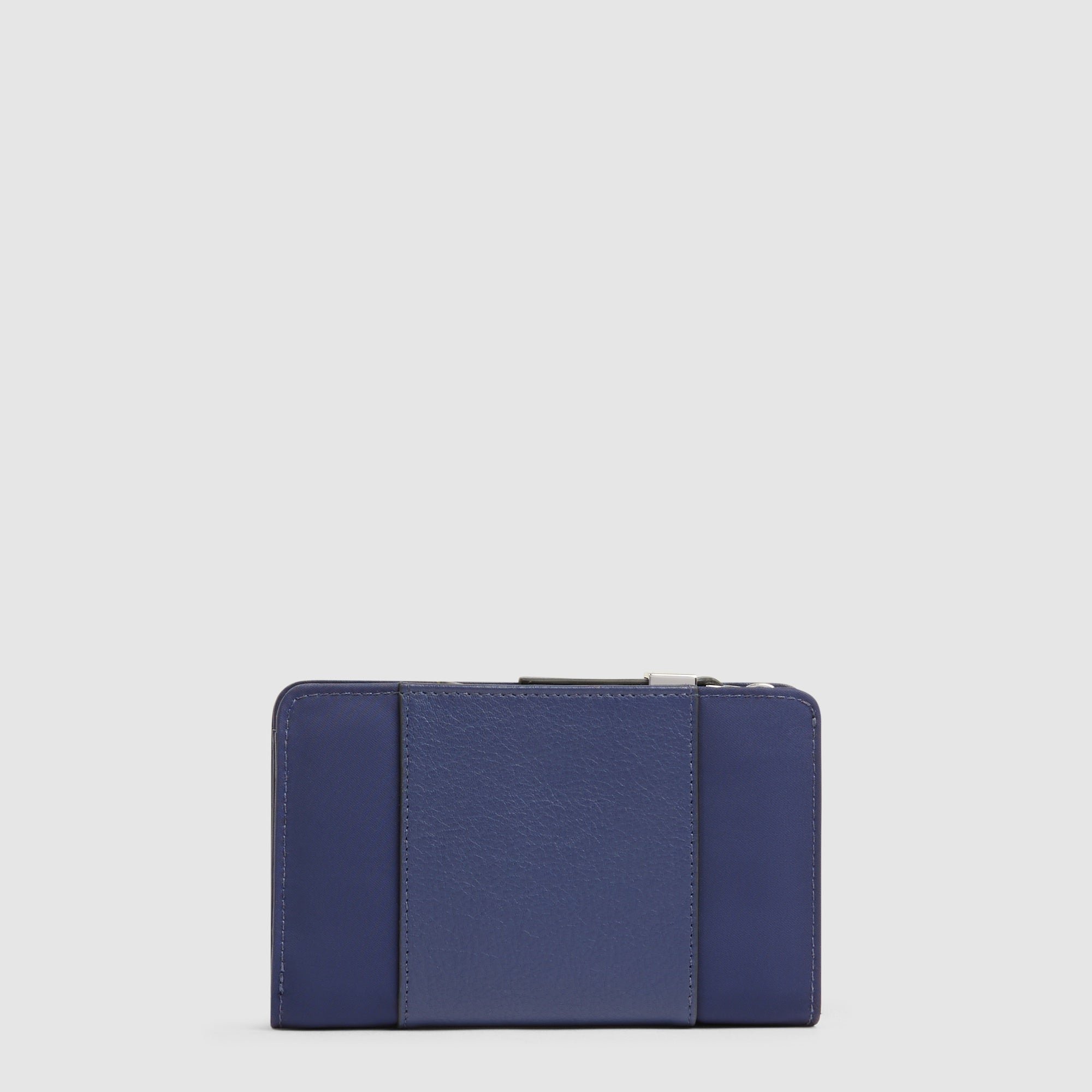 Babylon leather wallet PIQUADRO Blue