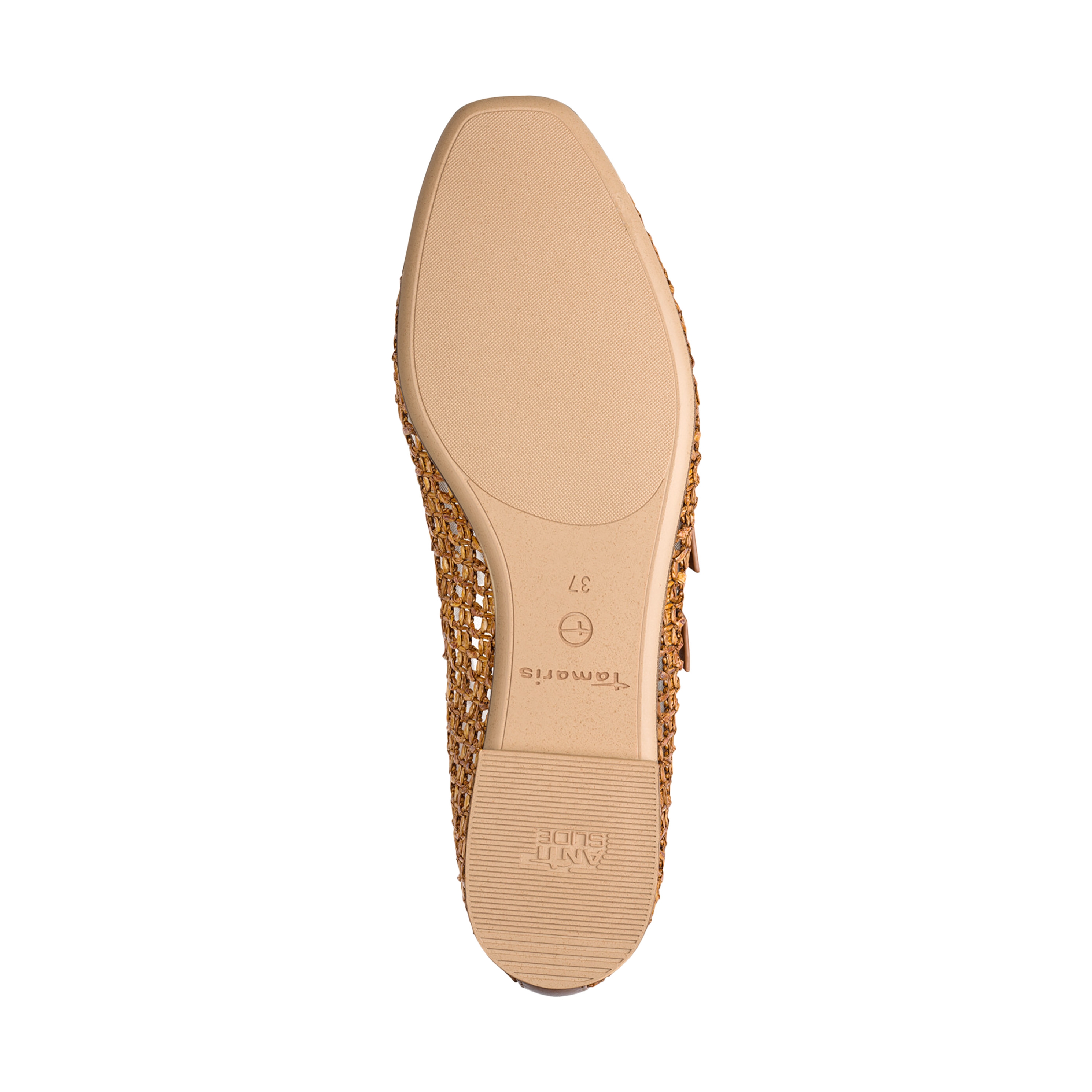 Slip-on ballet flats TAMARIS Brown