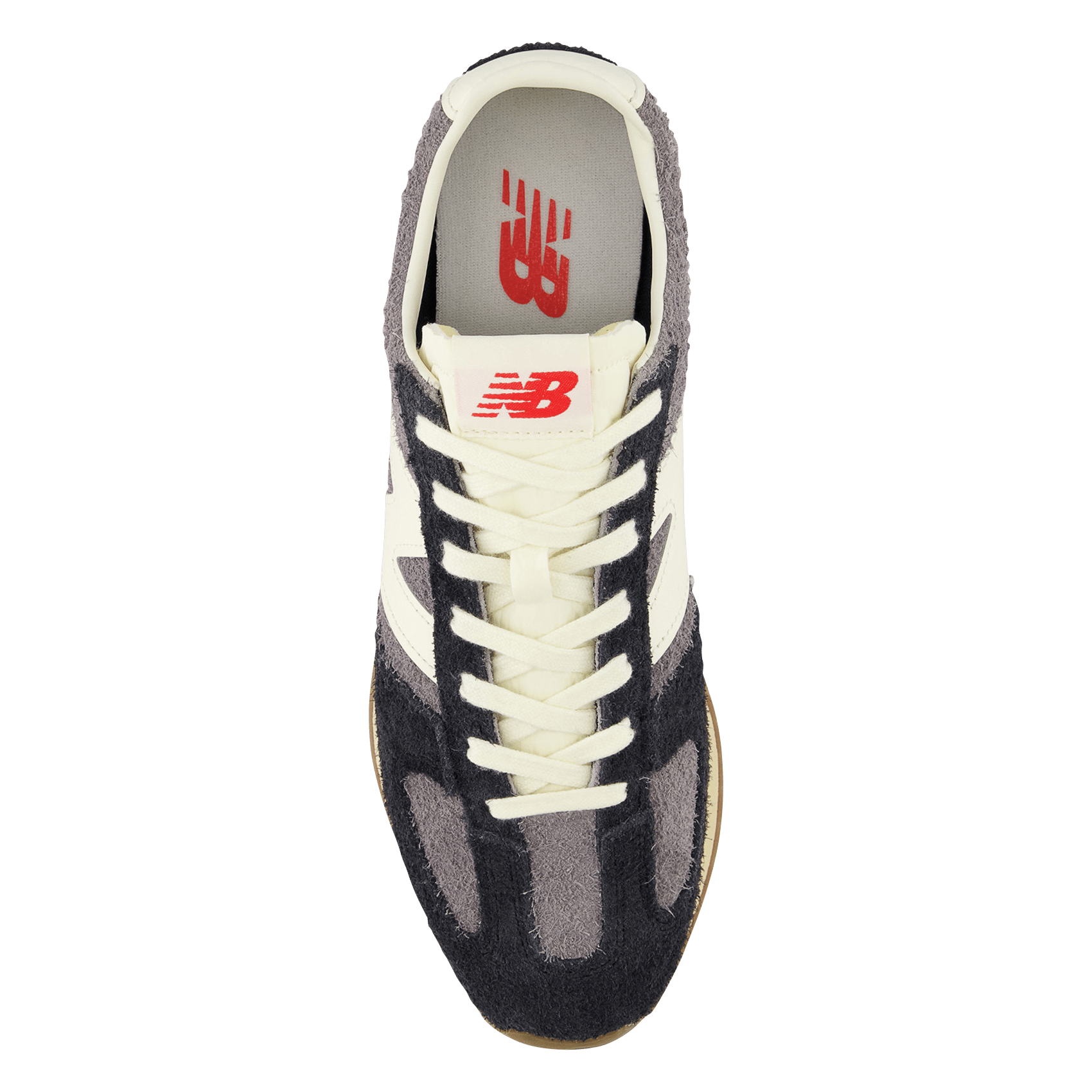Niedrige Sneaker aus Leder-Mix NEW BALANCE Grau