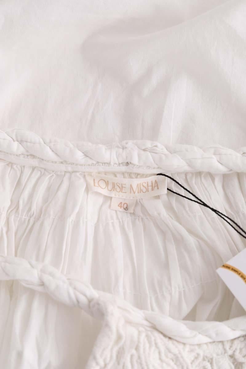 Azawood sleeveless top LOUISE MISHA - Seconde Main White