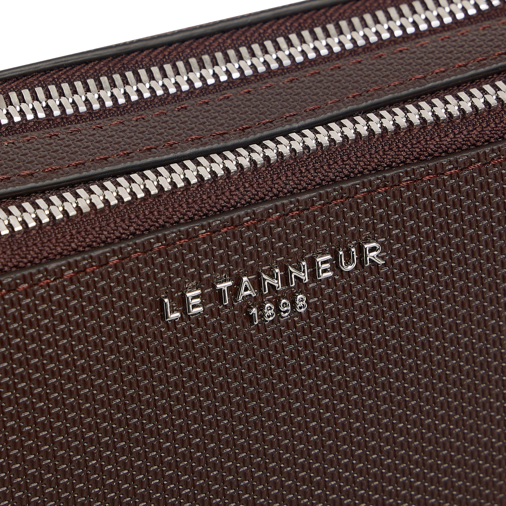 Leren schoudertas | Bruin LE TANNEUR Heren