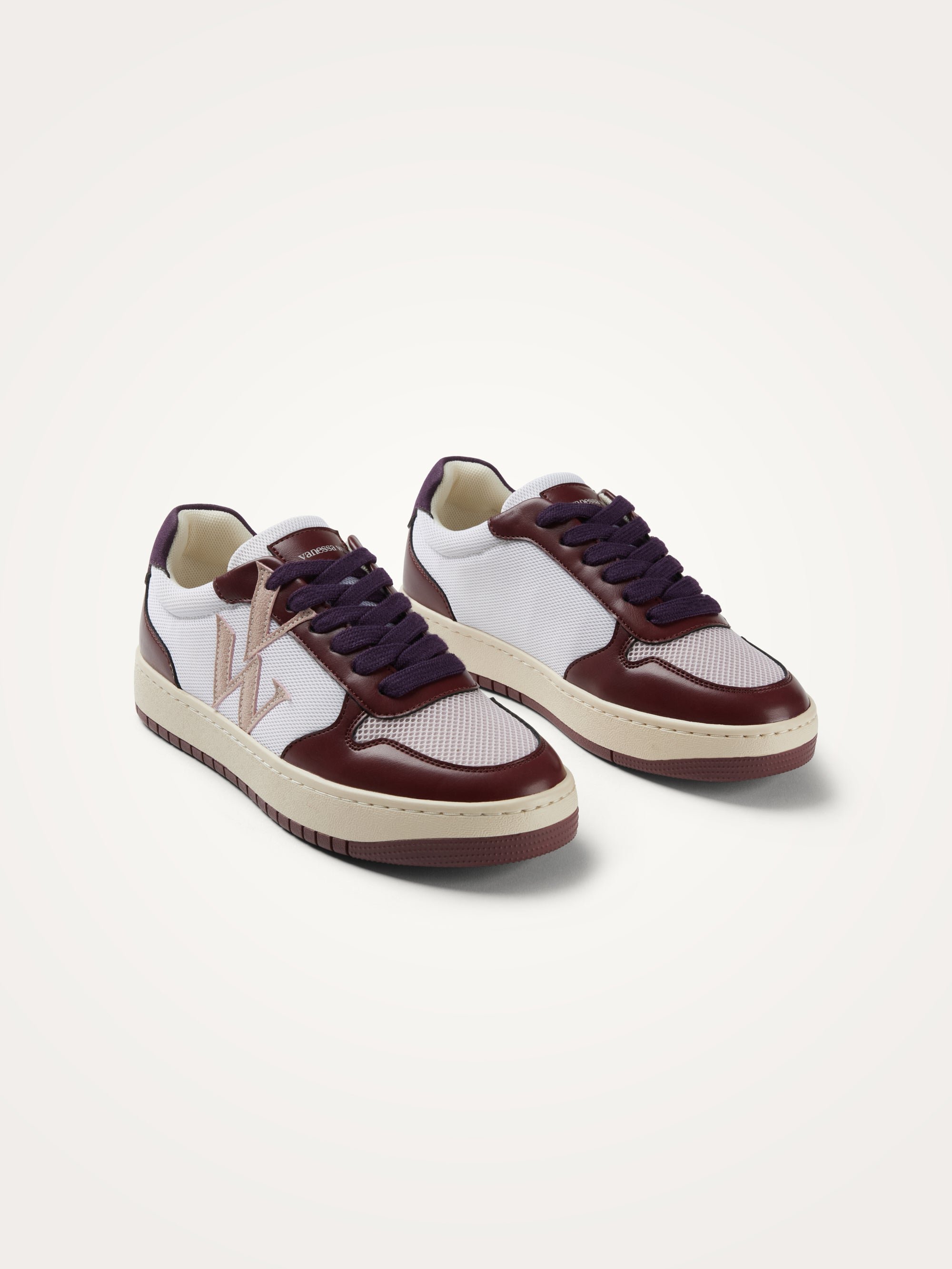 Monogram thick sole sneakers VANESSA WU Red