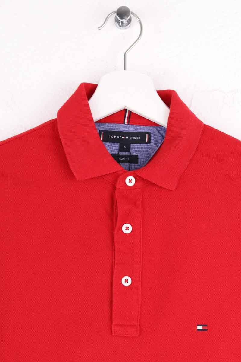 Polo shirt TOMMY HILFIGER - SECONDE MAIN Red
