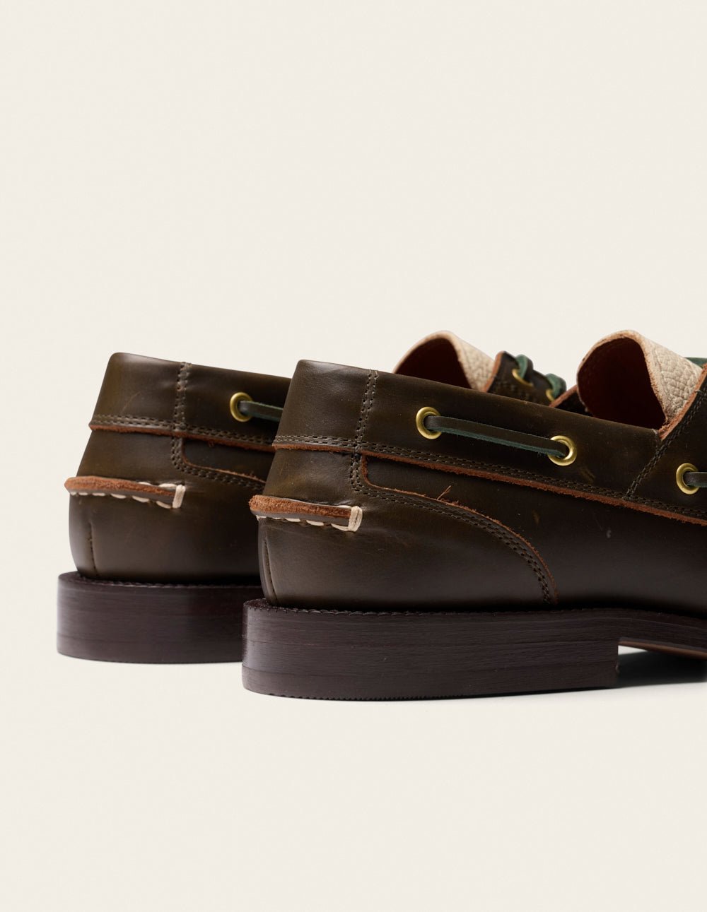 Boat shoes ODAJE Khaki