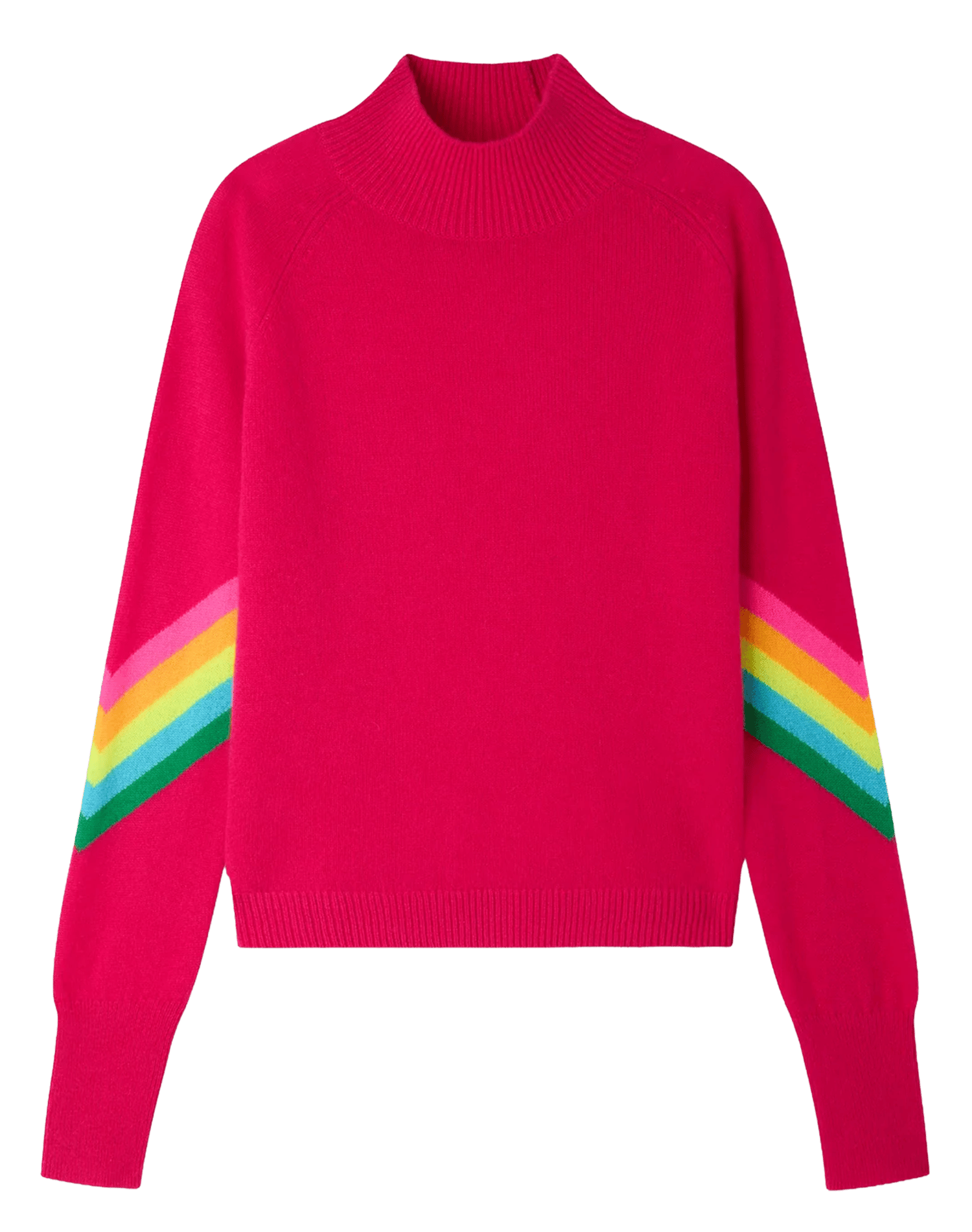 Pull droit en cachemire FROM FUTURE Rose