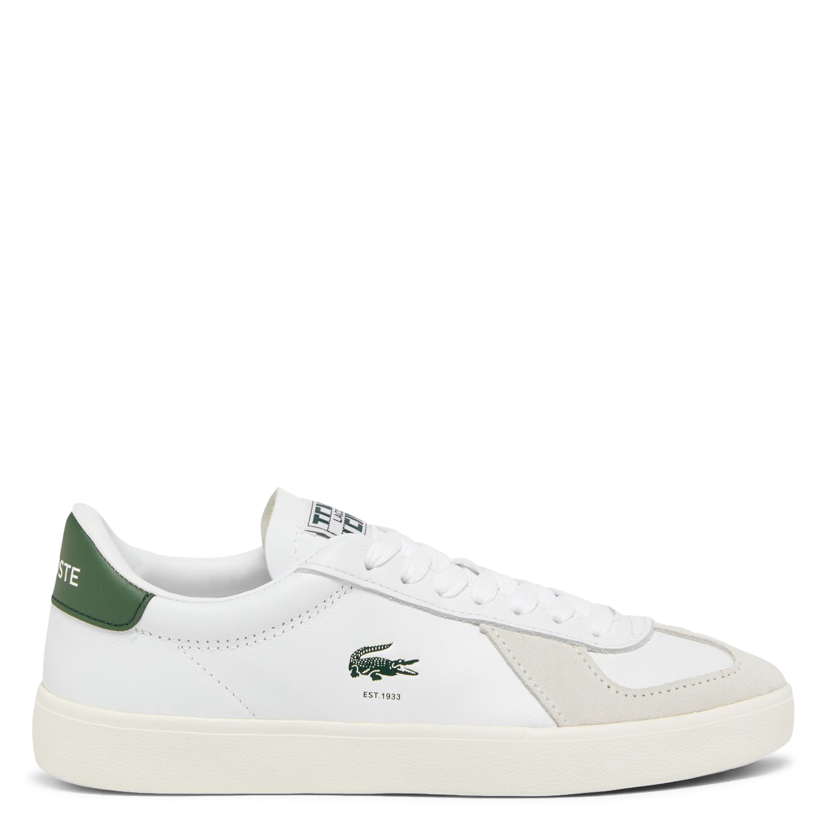 Baskets basses en cuir LACOSTE Blanc