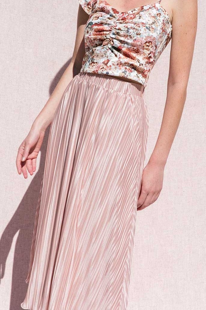 Long skirt MAISON LEMOINE - Seconde main Pink